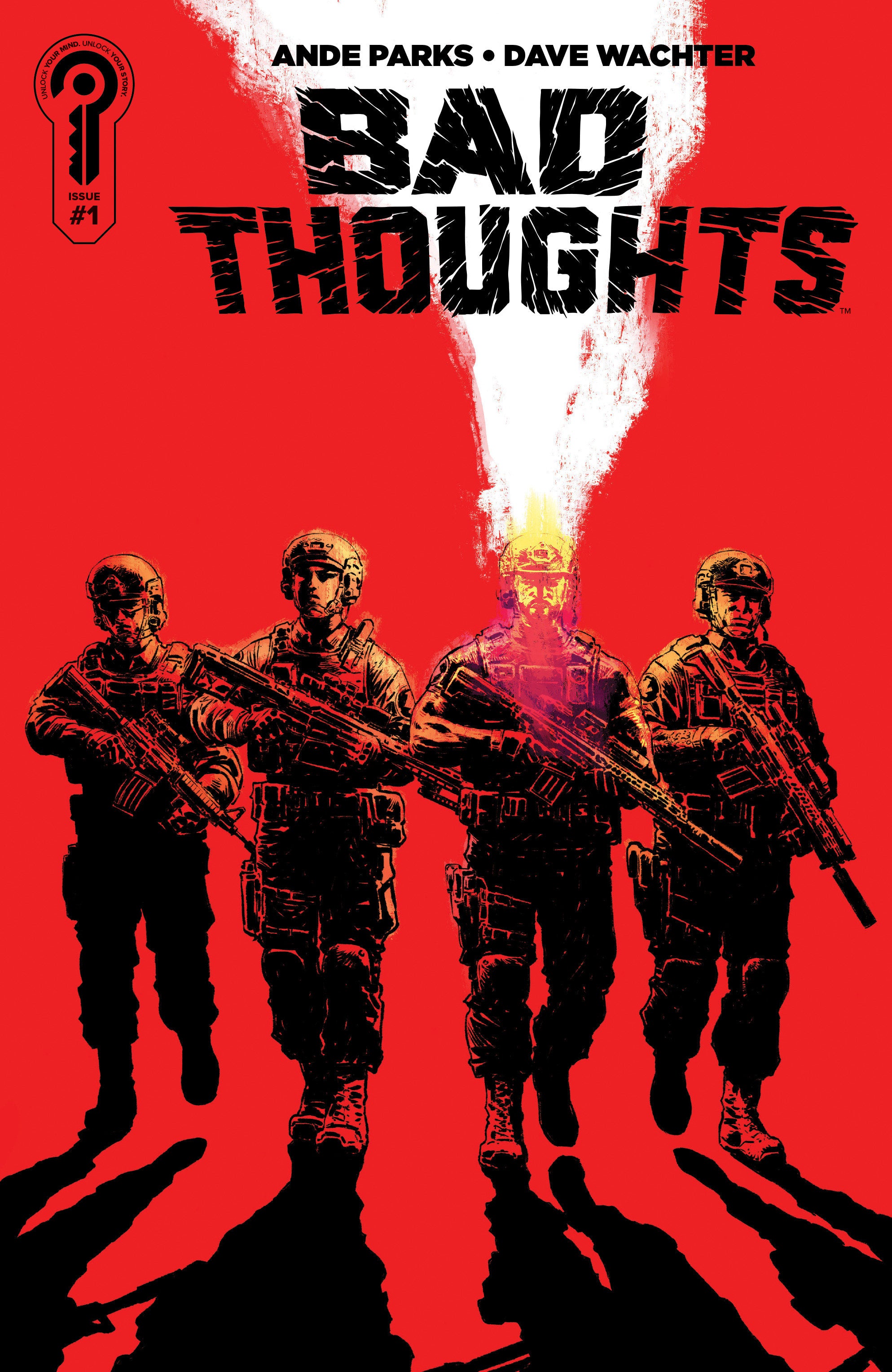 BAD THOUGHTS #1 COVER A DAVE WACHTER | COMIC NATION