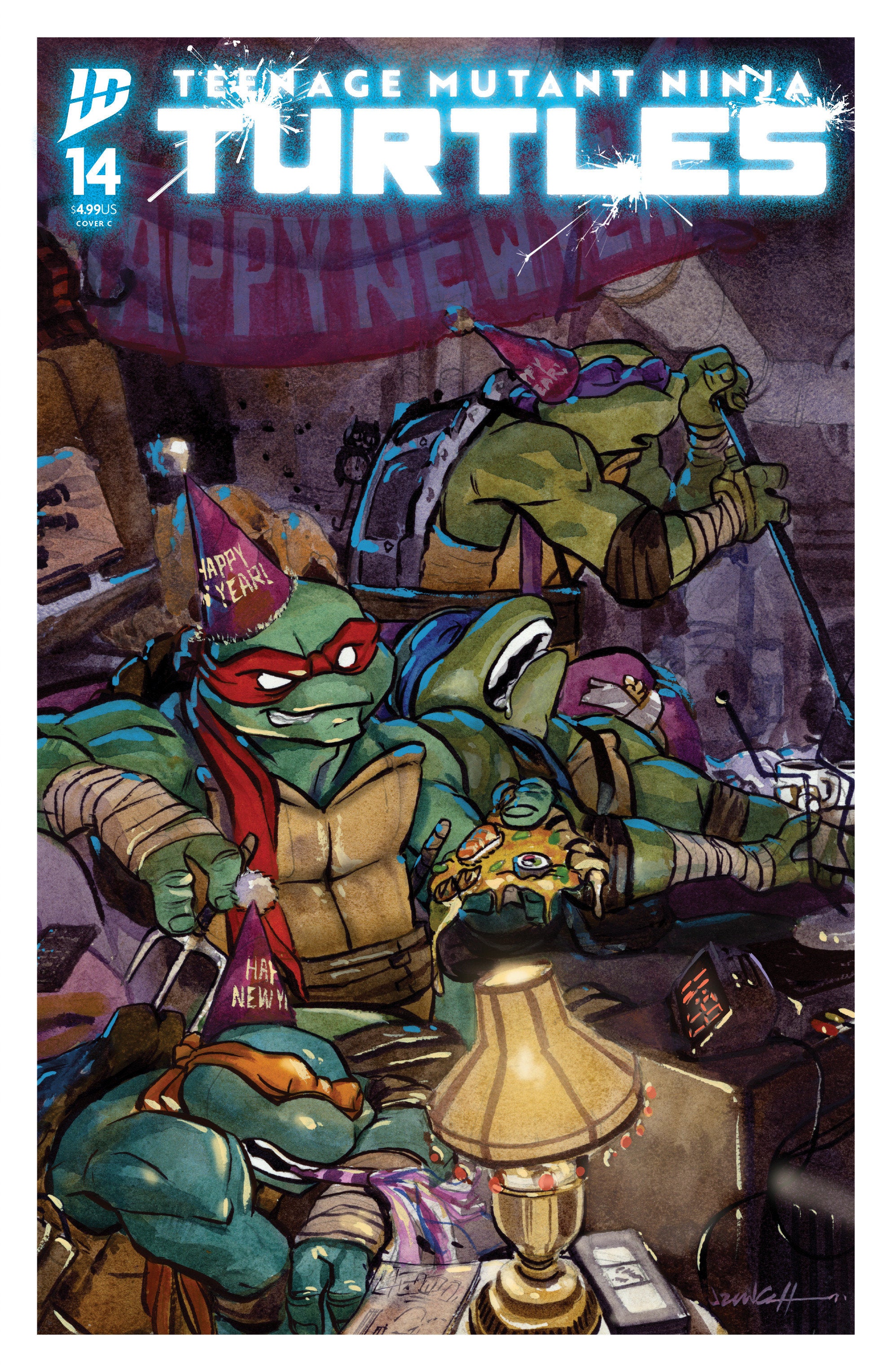 TEENAGE MUTANT NINJA TURTLES #14 VARIANT C (CULLUM)