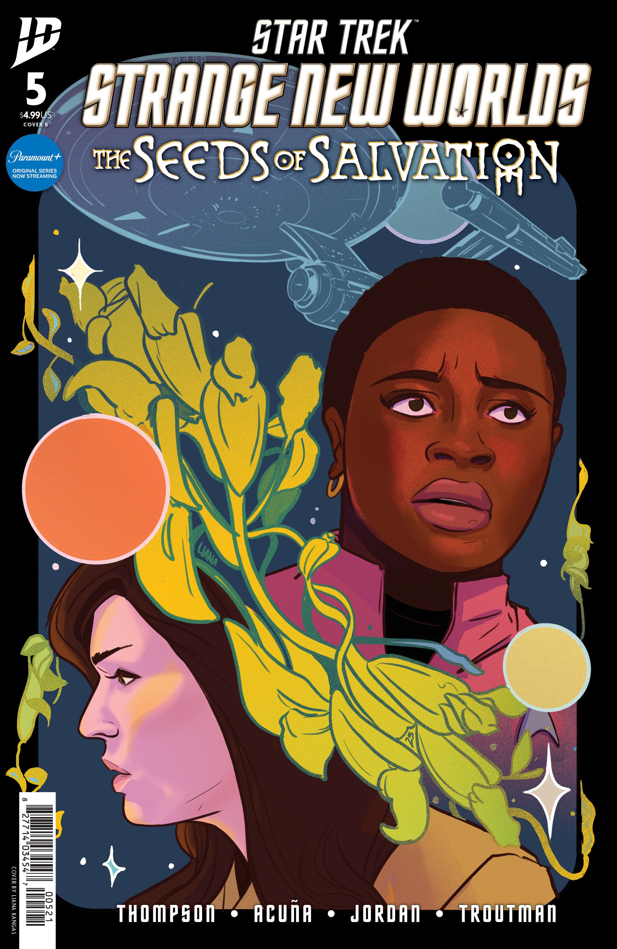 STAR TREK: STRANGE NEW WORLDS--THE SEEDS OF SALVATION #5 VARIANT B (KANGAS)