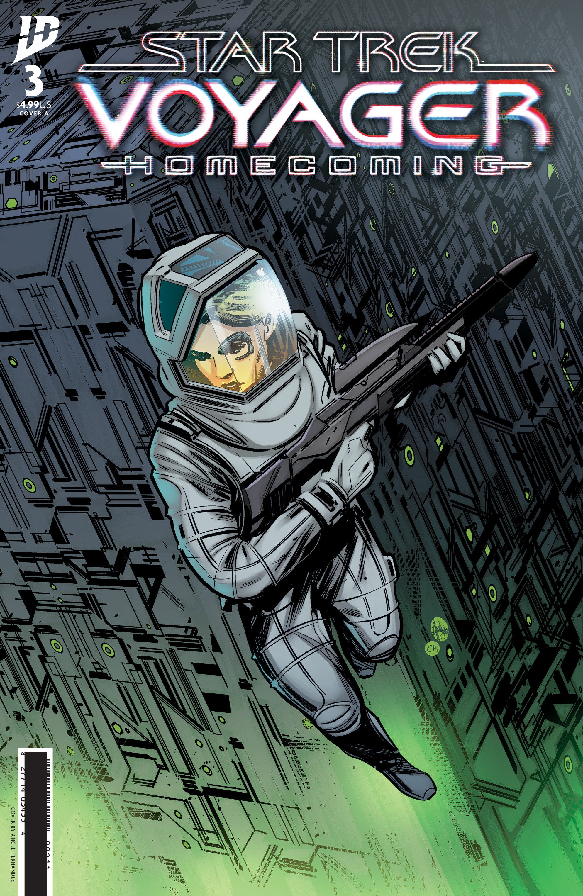 STAR TREK: VOYAGER”HOMECOMING #3 COVER A (HERNANDEZ)