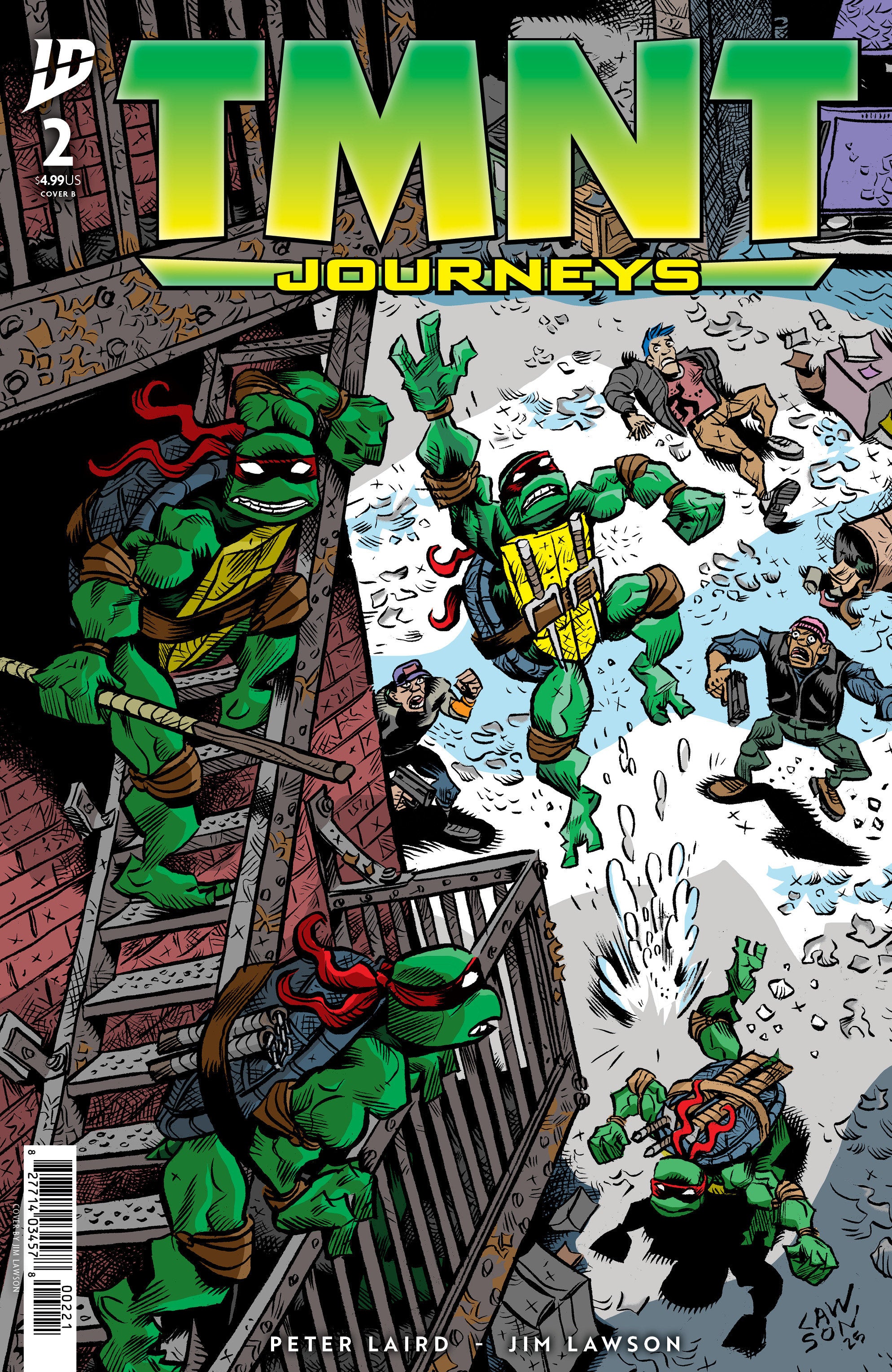 TMNT: JOURNEYS #2 VARIANT B (LAWSON)