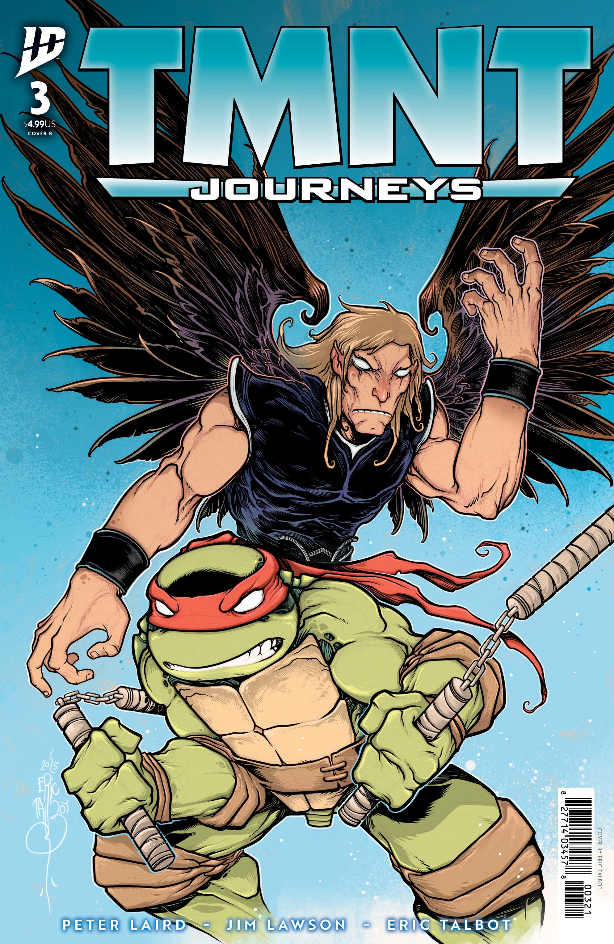 TMNT: JOURNEYS #3 VARIANT B (TALBOT)