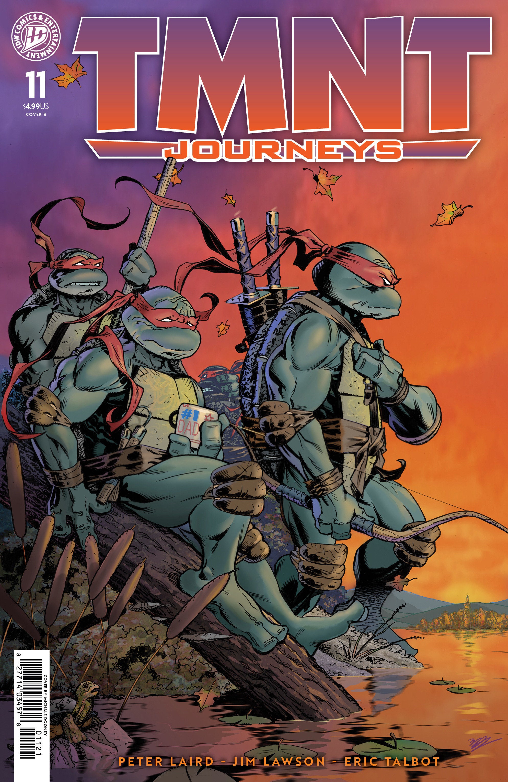 TMNT: JOURNEYS #11 VARIANT B (DOONEY)