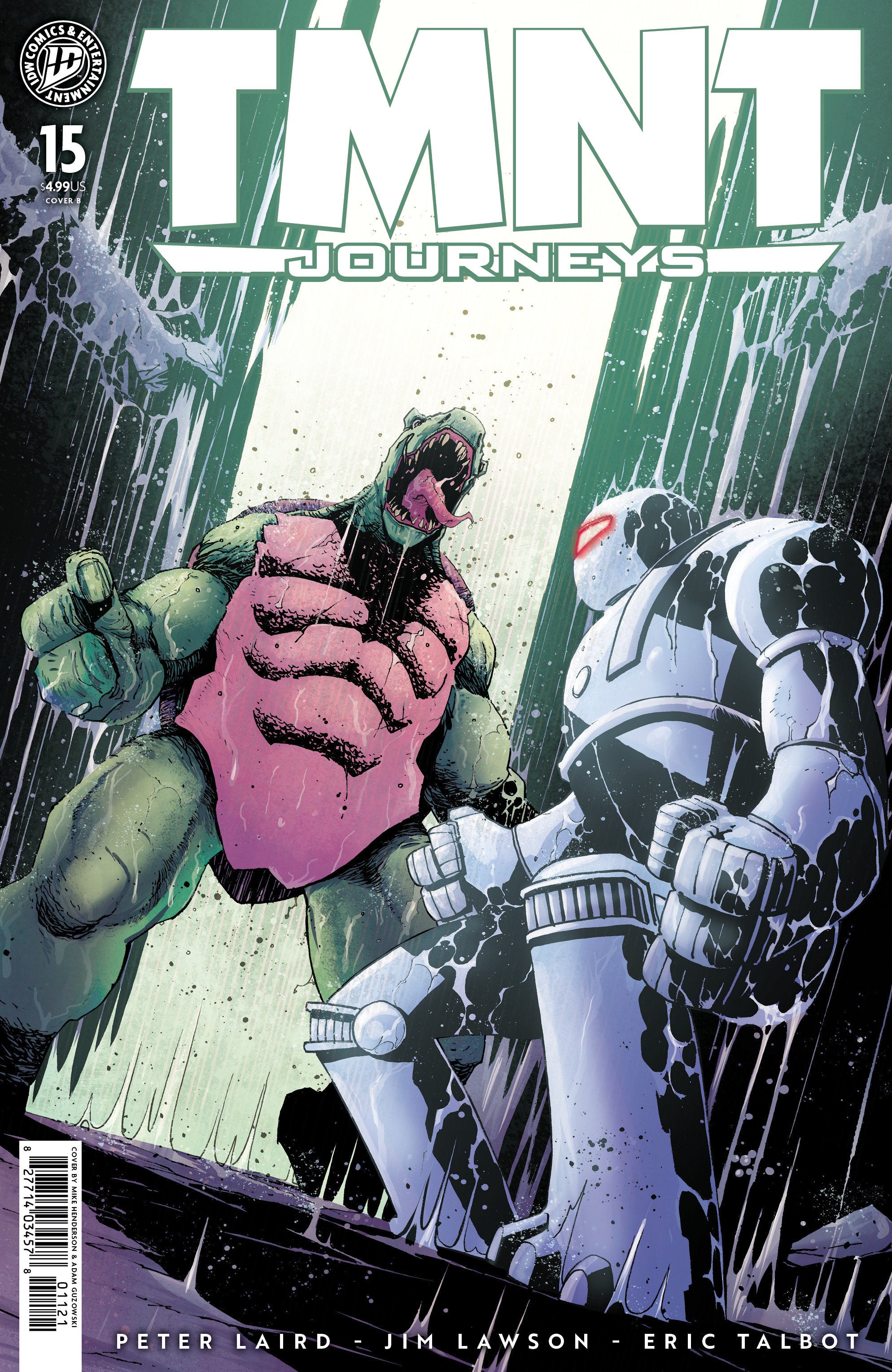 TMNT: JOURNEYS #15 VARIANT B (HENDERSON)
