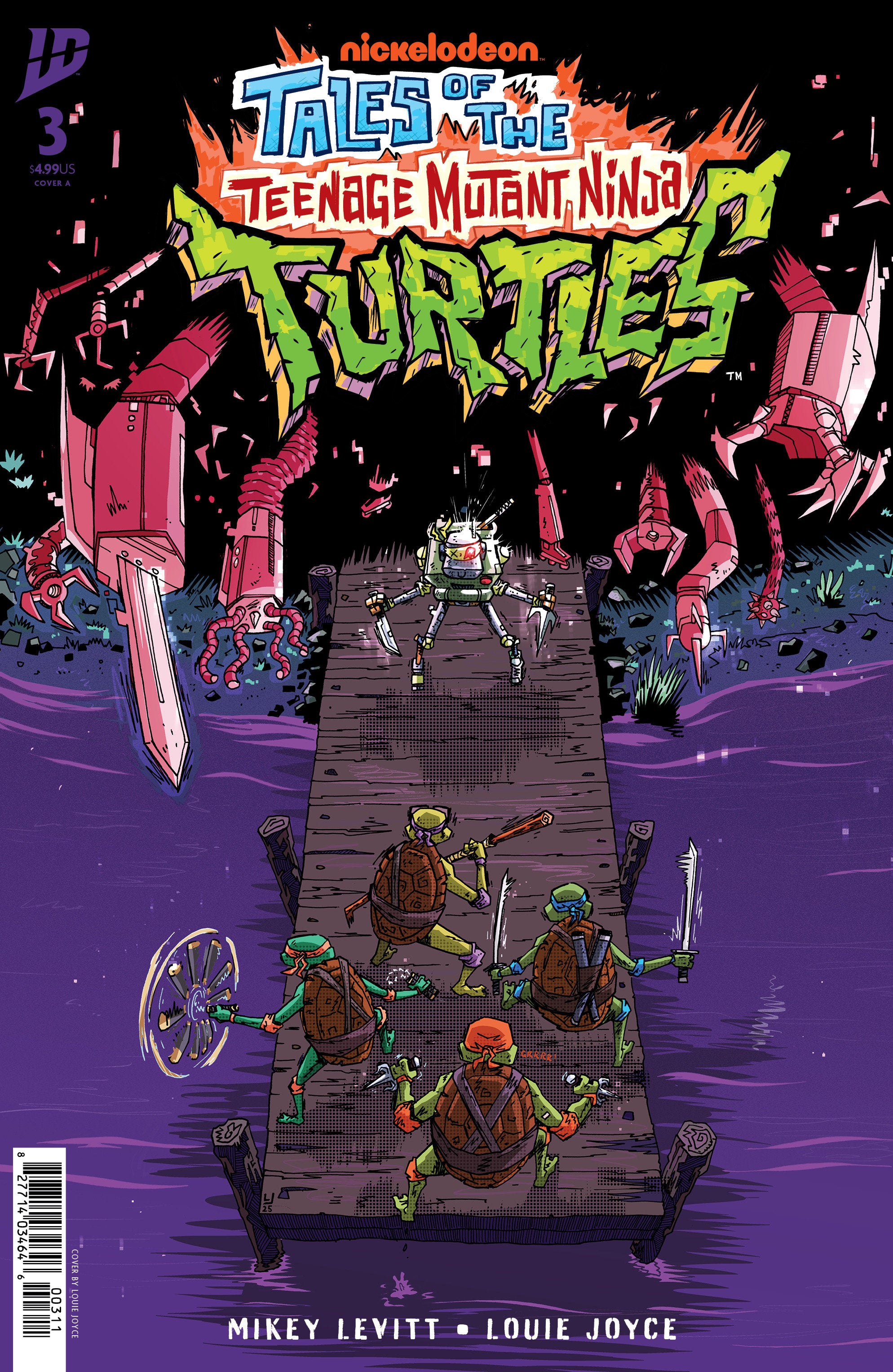 TALES OF THE TEENAGE MUTANT NINJA TURTLES #3 COVER A (JOYCE)