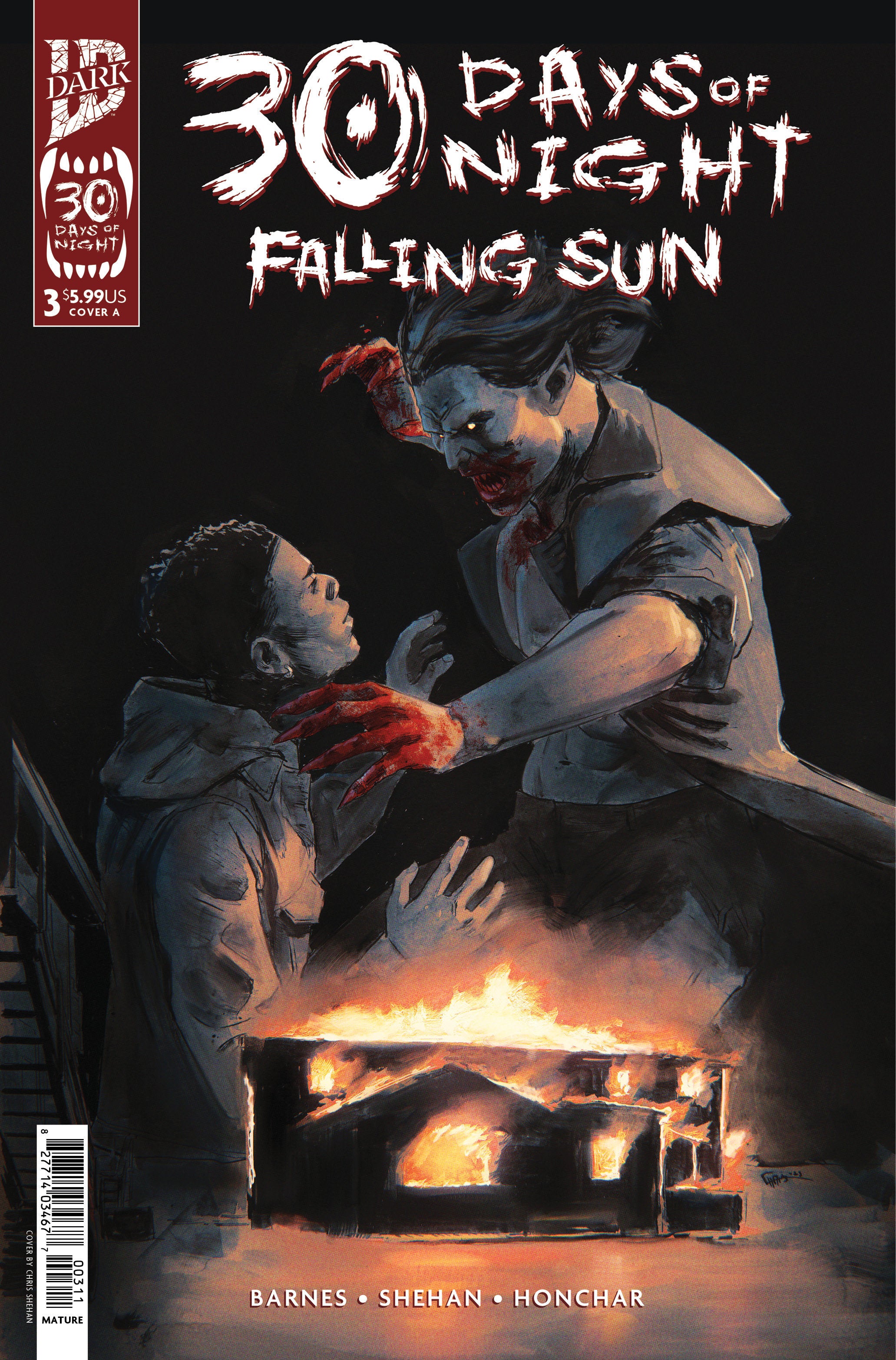 30 DAYS OF NIGHT: FALLING SUN #3 COVER A (SHEHAN)