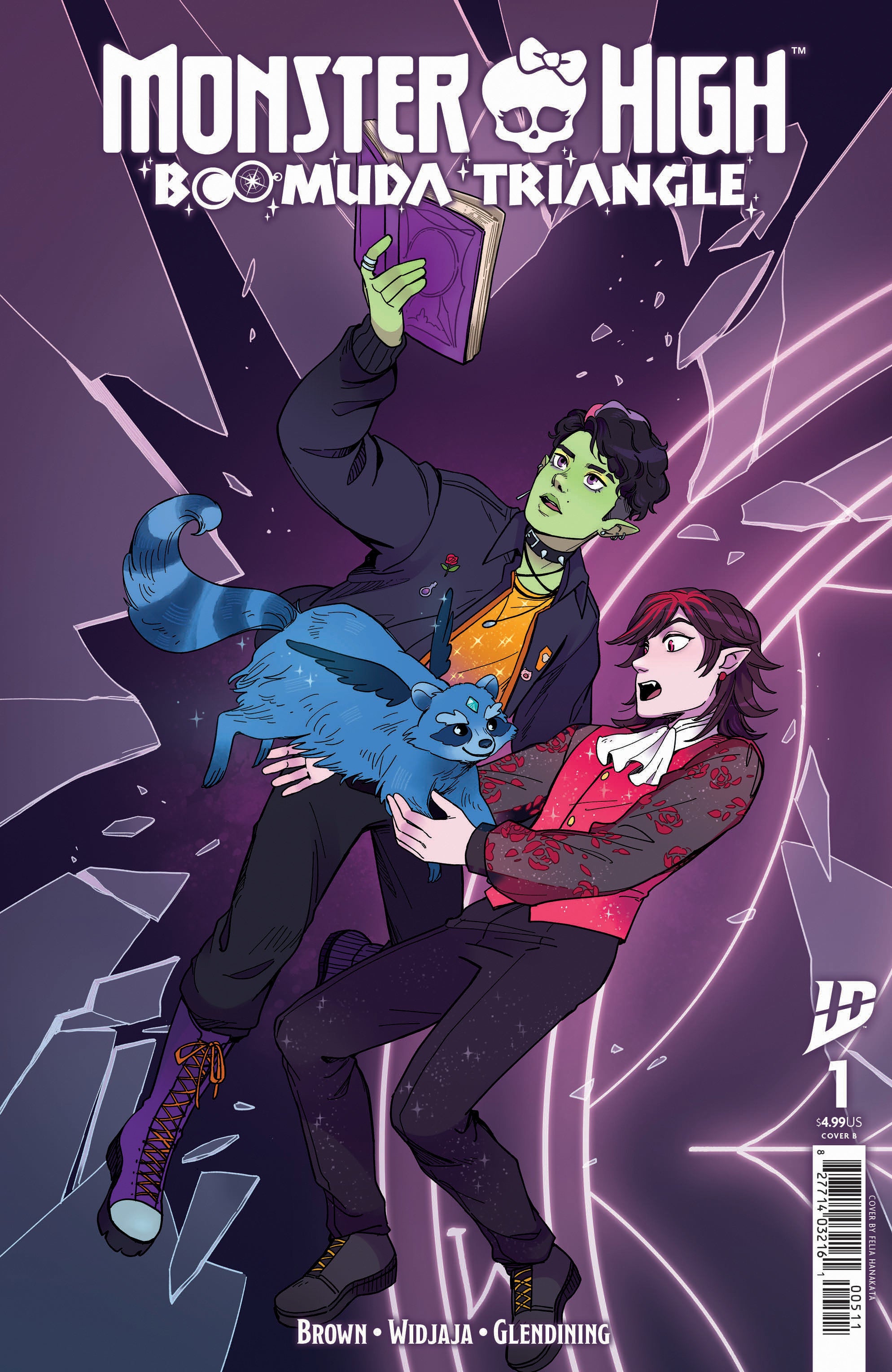 MONSTER HIGH: BOOMUDA TRIANGLE #1 VARIANT B (HANAKATA CONNECTING VARIANT)