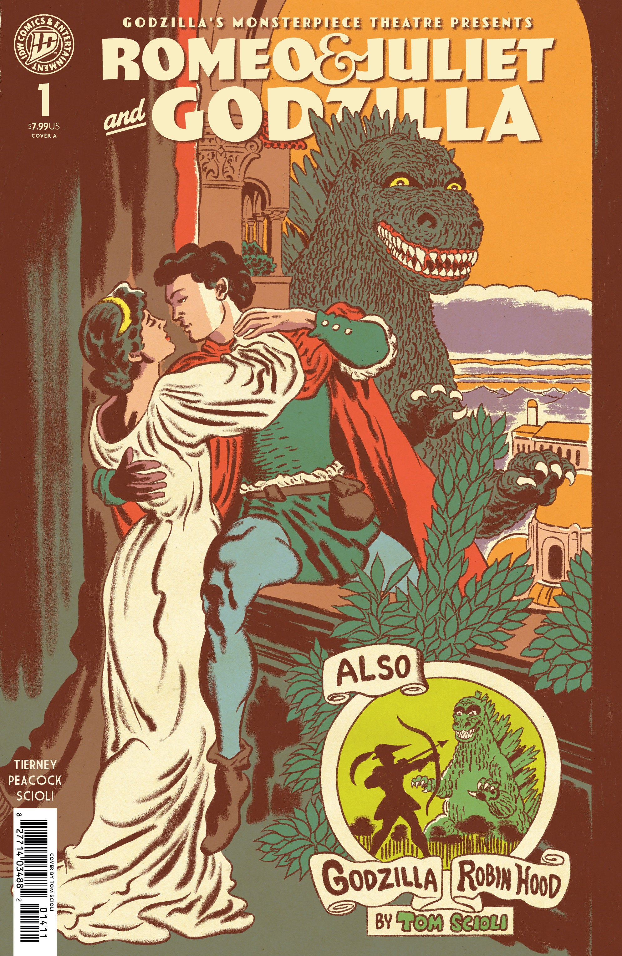 GODZILLA™S MONSTERPIECE THEATRE PRESENTS: ROMEO & JULIET & GODZILLA COVER A (SCIOLI)