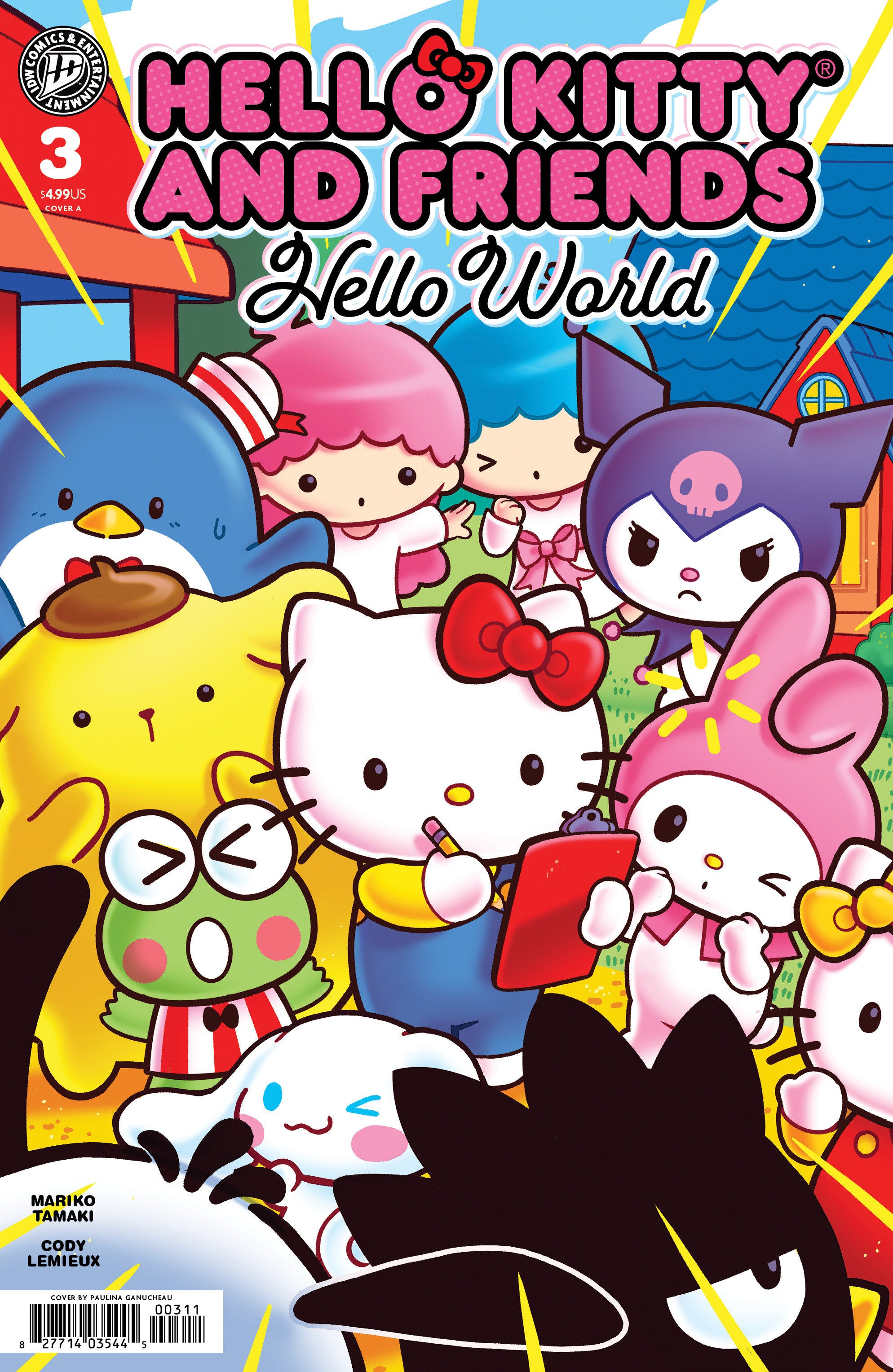 HELLO KITTY AND FRIENDS: HELLO WORLD! #3 COVER A (GANUCHEAU)