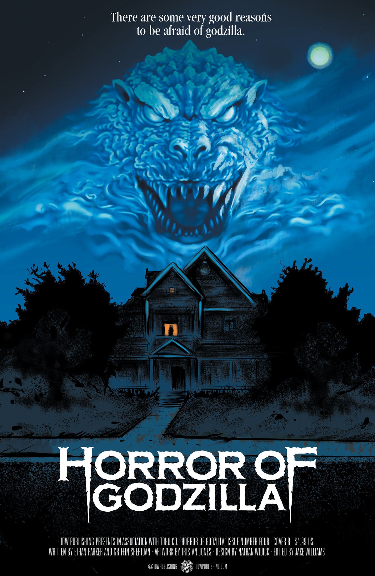 THE HORROR OF GODZILLA [KAI-SEI ERA] #4 VARIANT B (TUNICA MOVIE HOMAGE COVER)