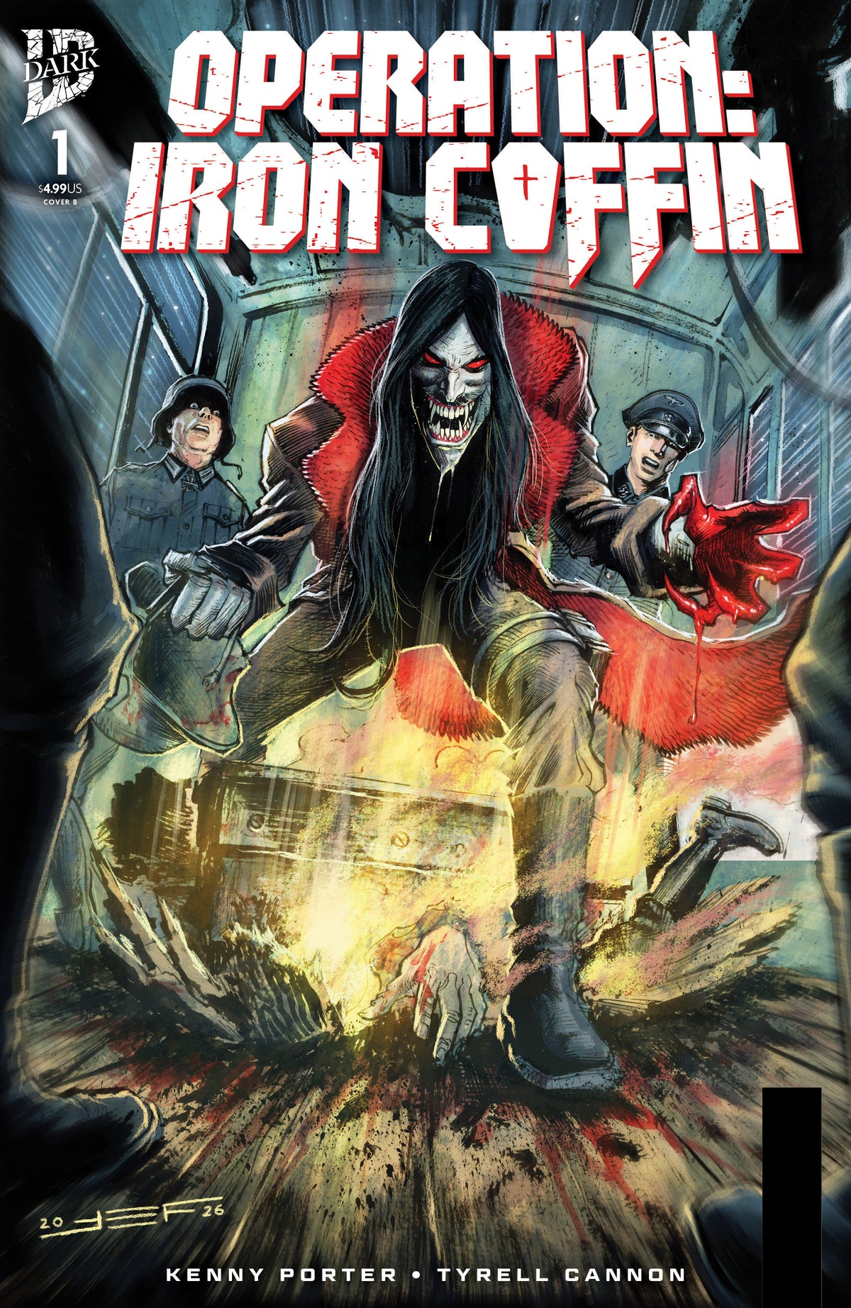 OPERATION: IRON COFFIN #1 VARIANT B (FERREYRA) | COMIC NATION