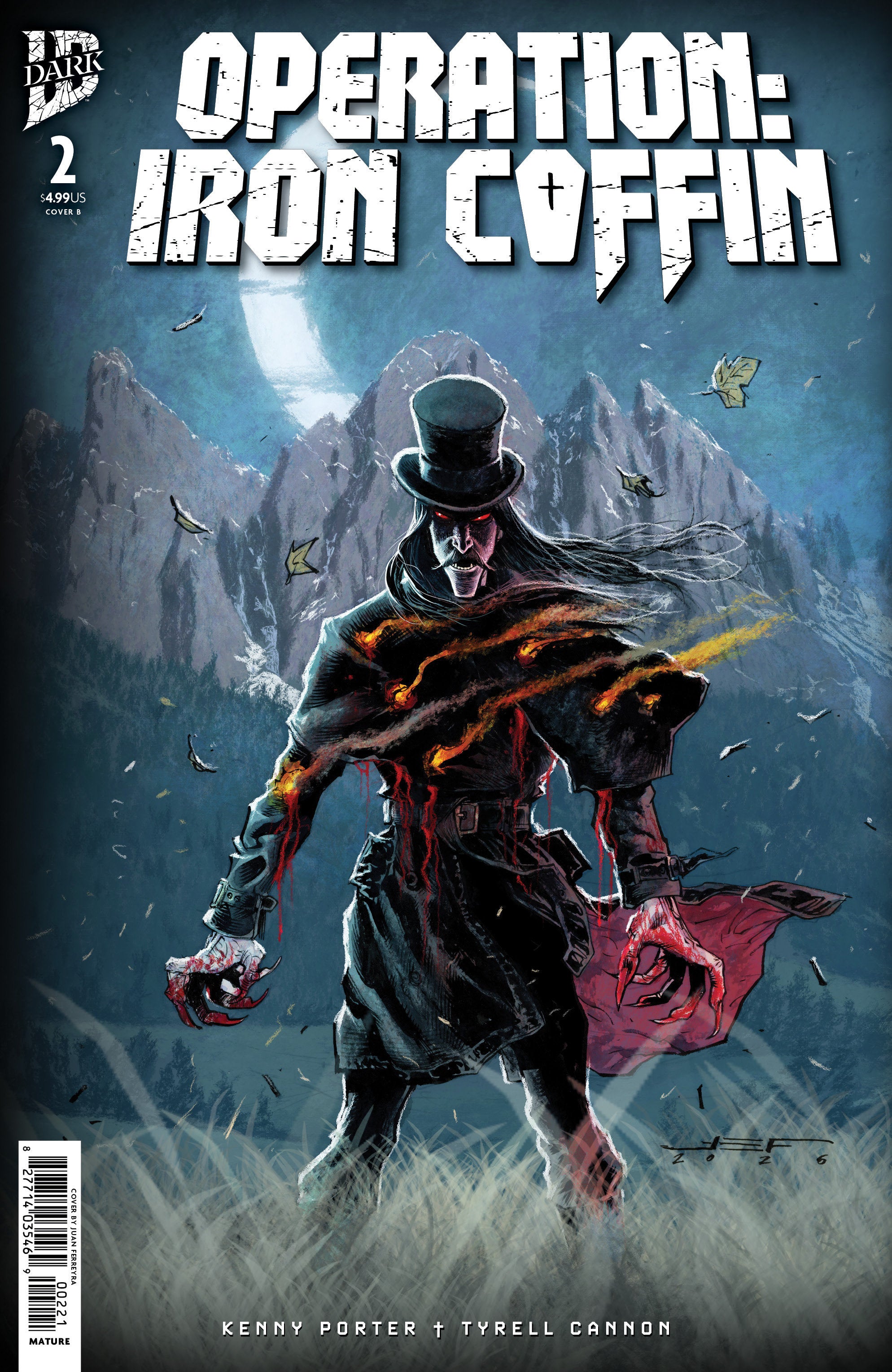 OPERATION: IRON COFFIN #2 VARIANT B (FERREYRA)