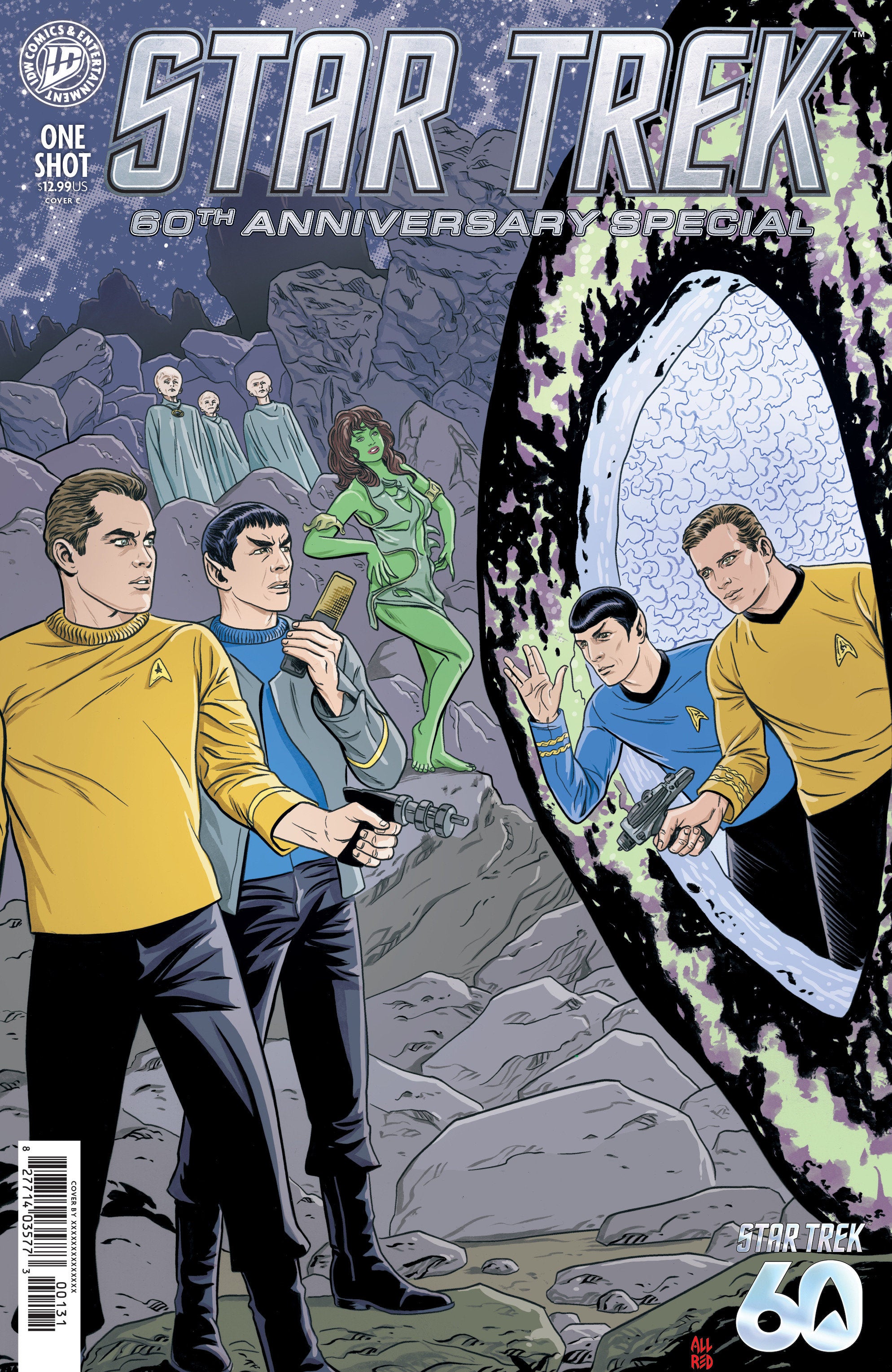 STAR TREK: 60TH ANNIVERSARY SPECIAL VARIANT C FOIL (ALLRED)