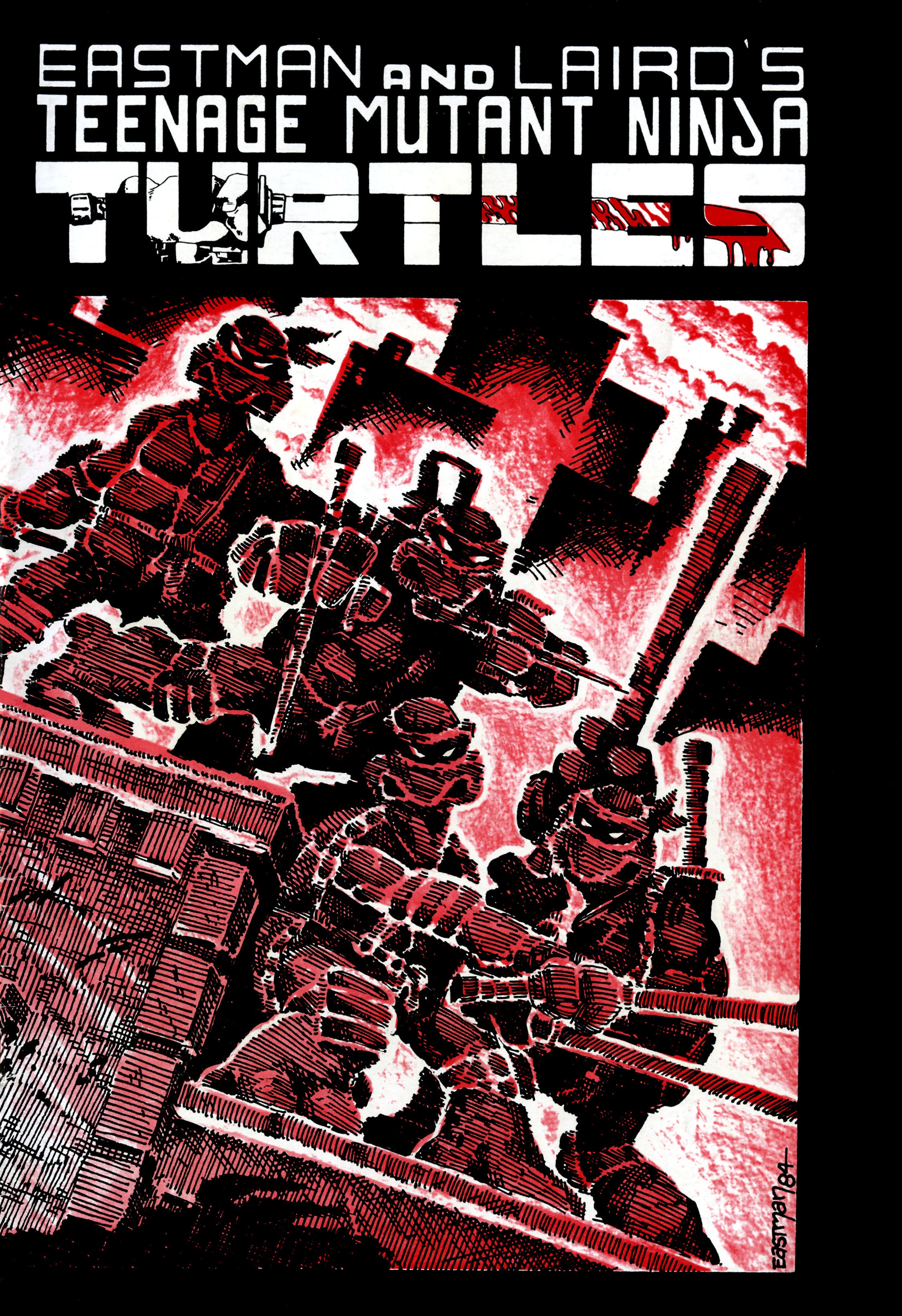 TEENAGE MUTANT NINJA TURTLES: MIRAGE FACSIMILE #1 VARIANT B FOIL (EASTMAN & LAIRD)