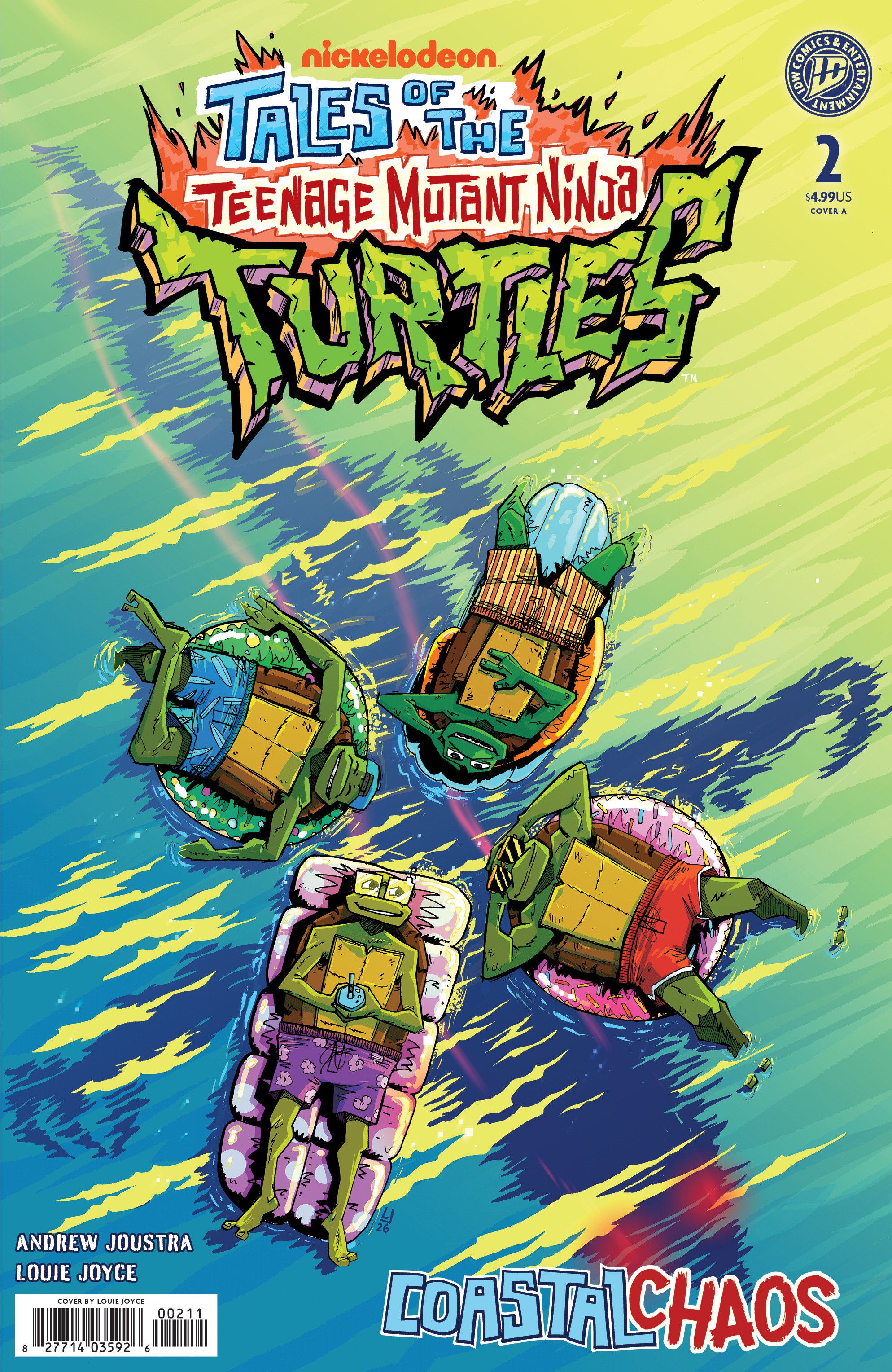 TALES OF THE TEENAGE MUTANT NINJA TURTLES: COASTAL CHAOS #2 COVER A (JOYCE)