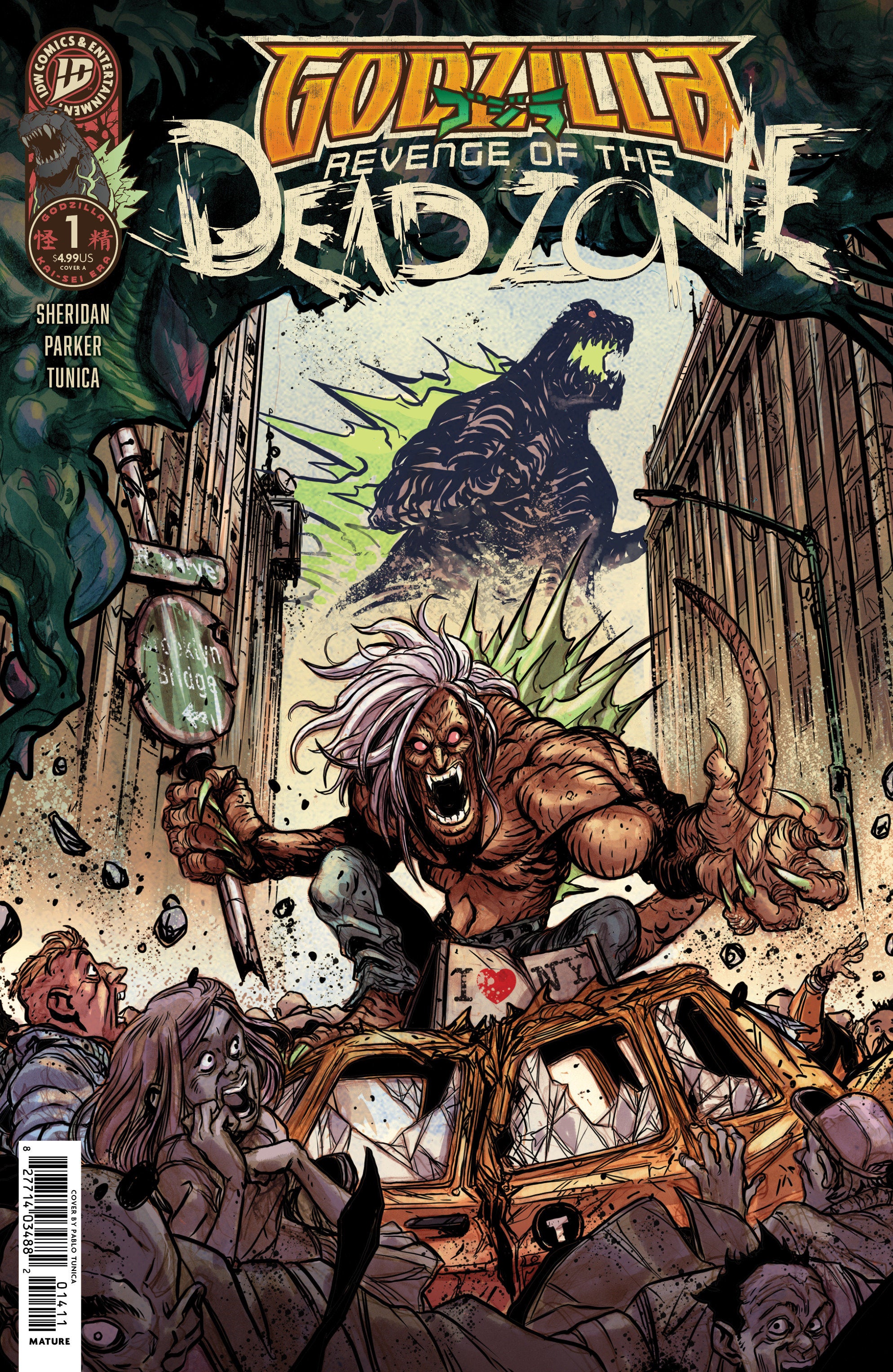 GODZILLA: REVENGE OF THE DEADZONE [KAI-SEI ERA] #1 COVER A (TUNICA)