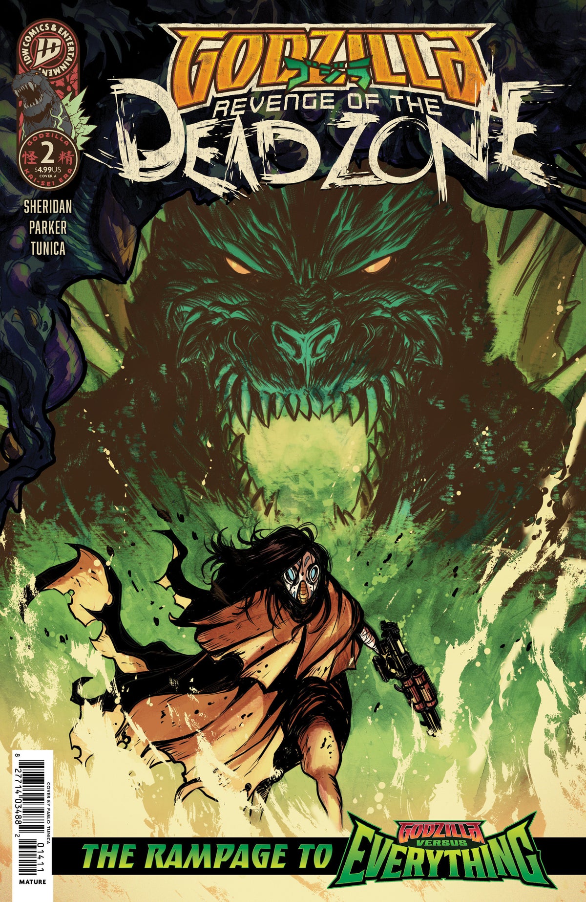 GODZILLA: REVENGE OF THE DEADZONE [KAI-SEI ERA] #2 COVER A (TUNICA)