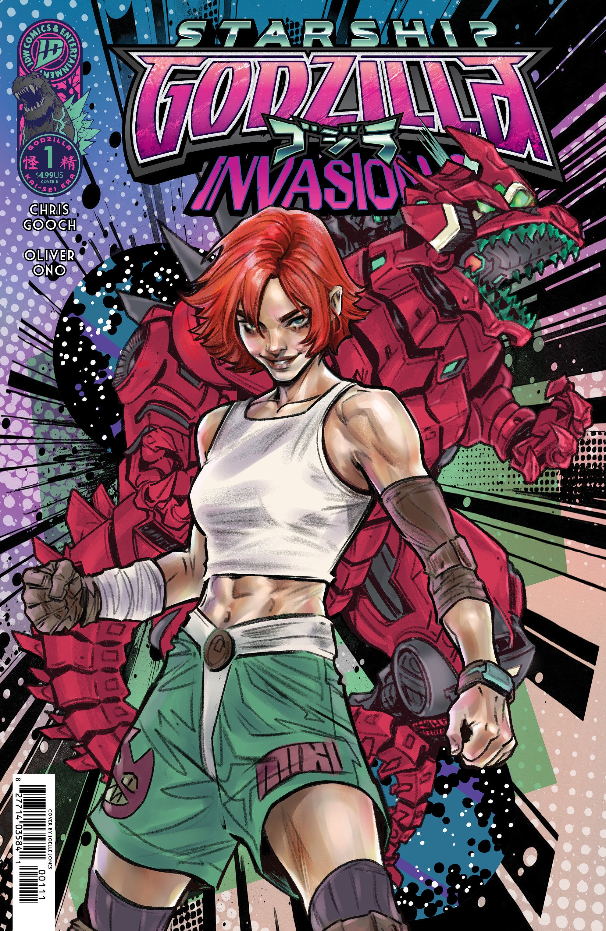 STARSHIP GODZILLA: INVASION X [KAI-SEI ERA] #1 VARIANT B (JONES)