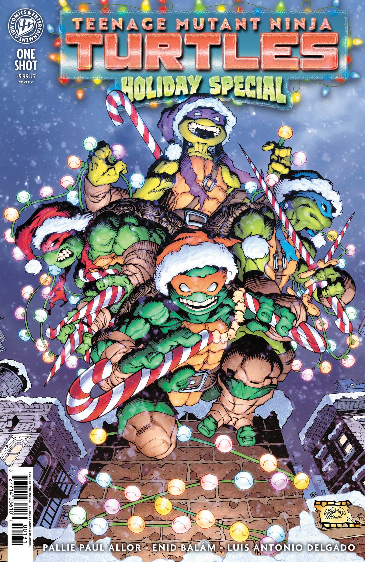 TEENAGE MUTANT NINJA TURTLES: HOLIDAY SPECIAL VARIANT C (ROBSON)