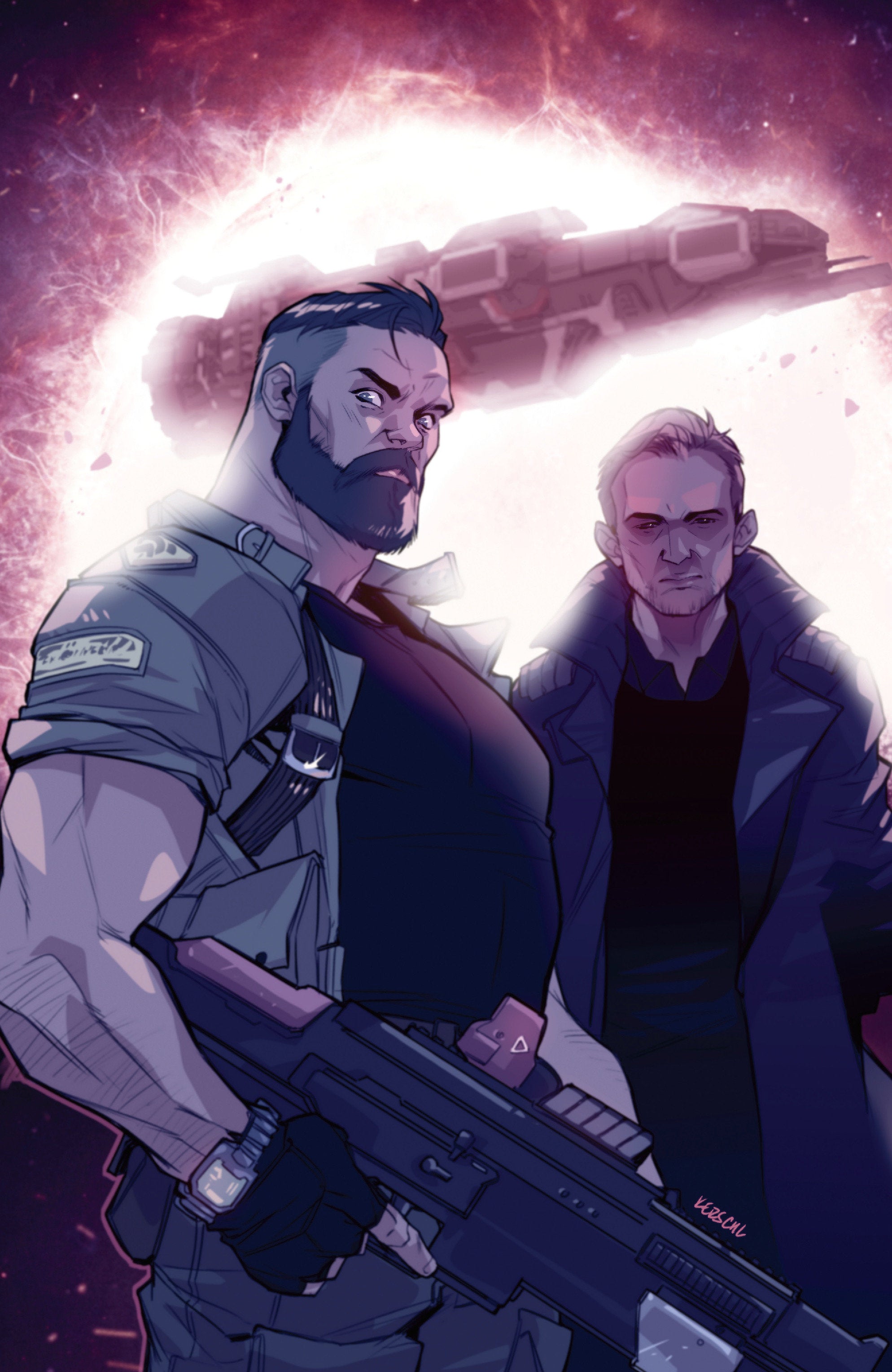 THE EXPANSE: A LITTLE DEATH #4 E UNLIMITED VARIANT (FULL ART, KERSCHEL)