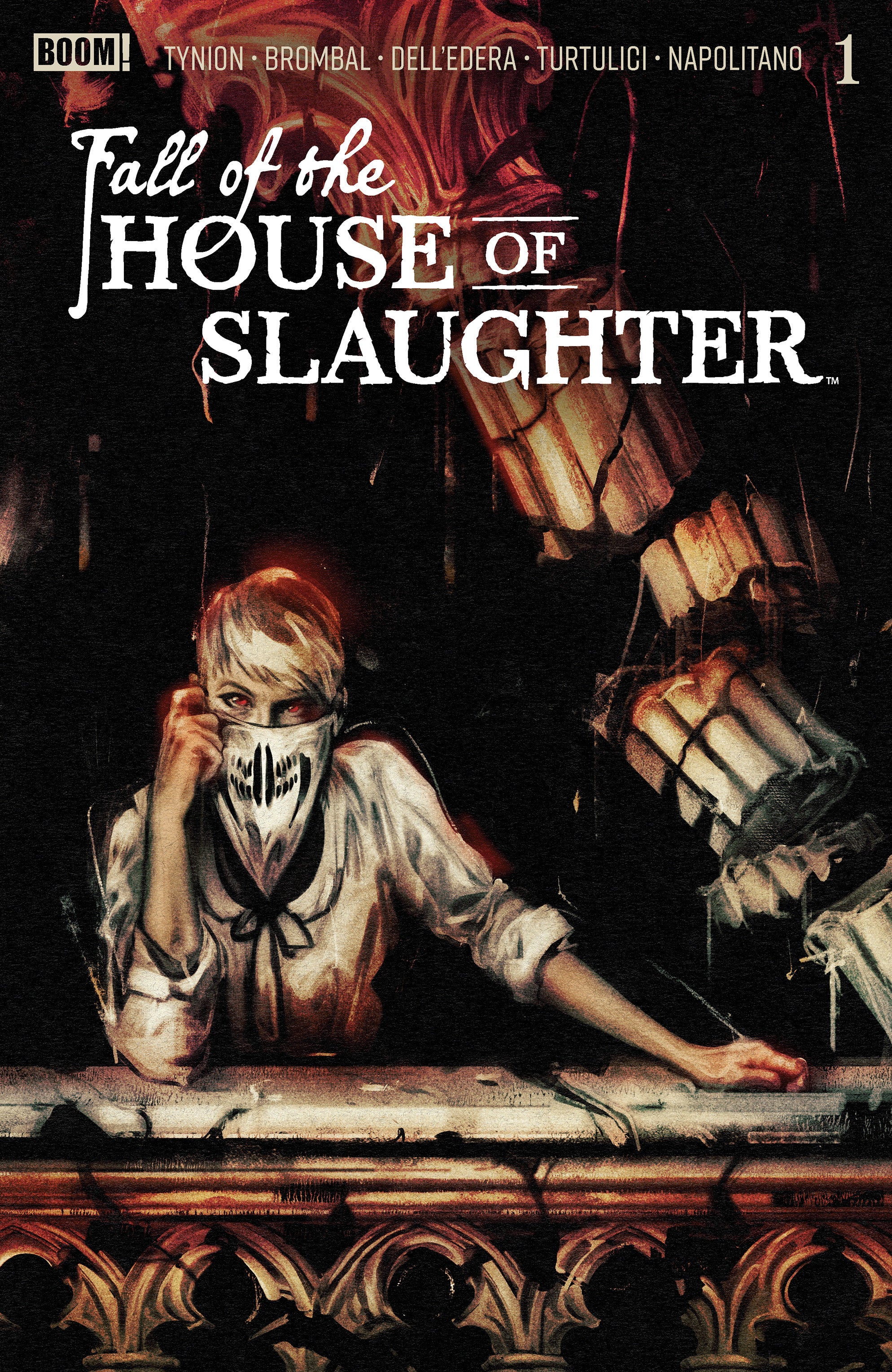 FALL OF THE HOUSE OF SLAUGHTER #1 A MAIN (DRESSED, CONNELLY)
