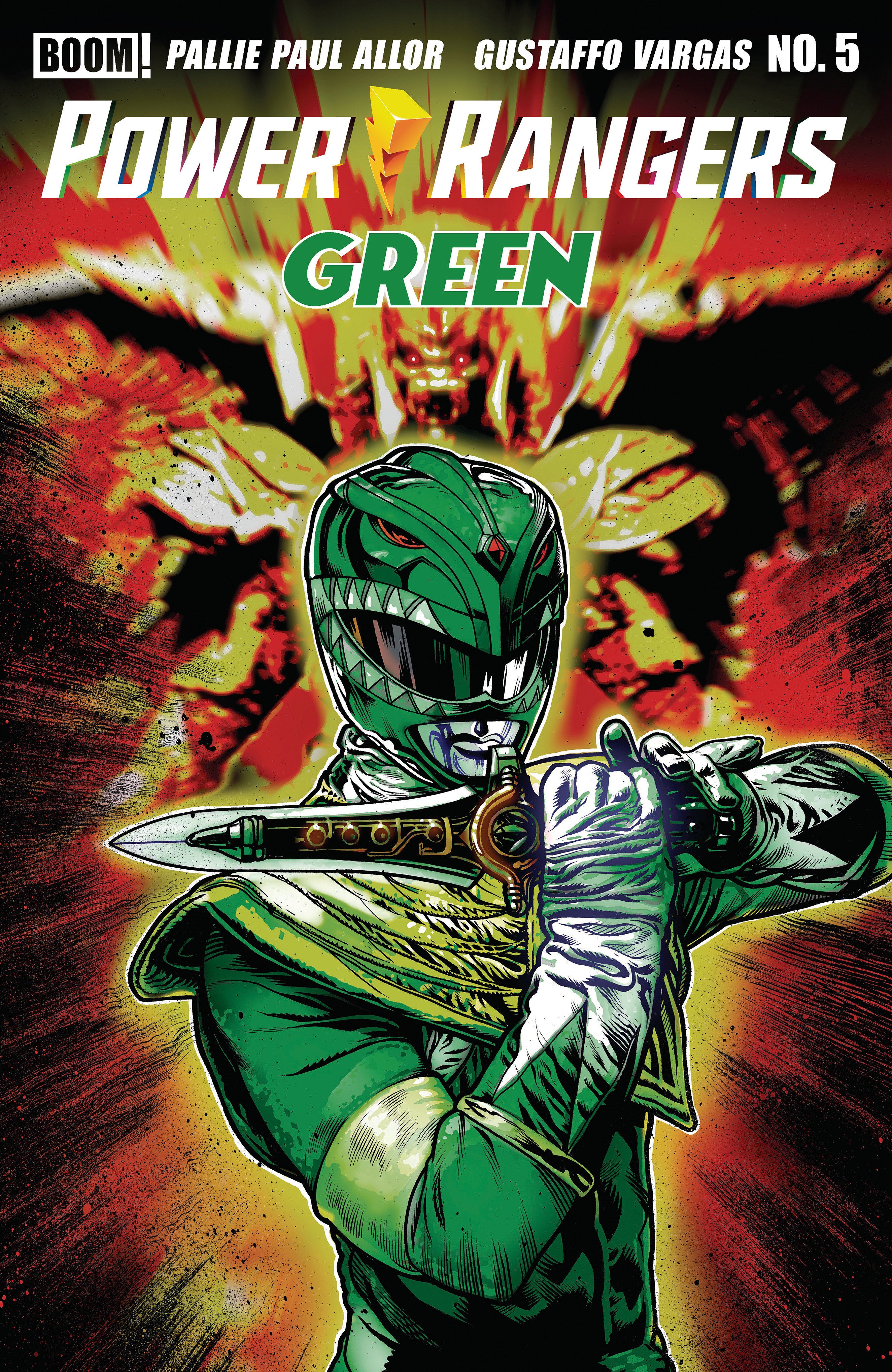 POWER RANGERS GREEN #5 A MAIN (DRESSED, HARRIS) | COMIC NATION