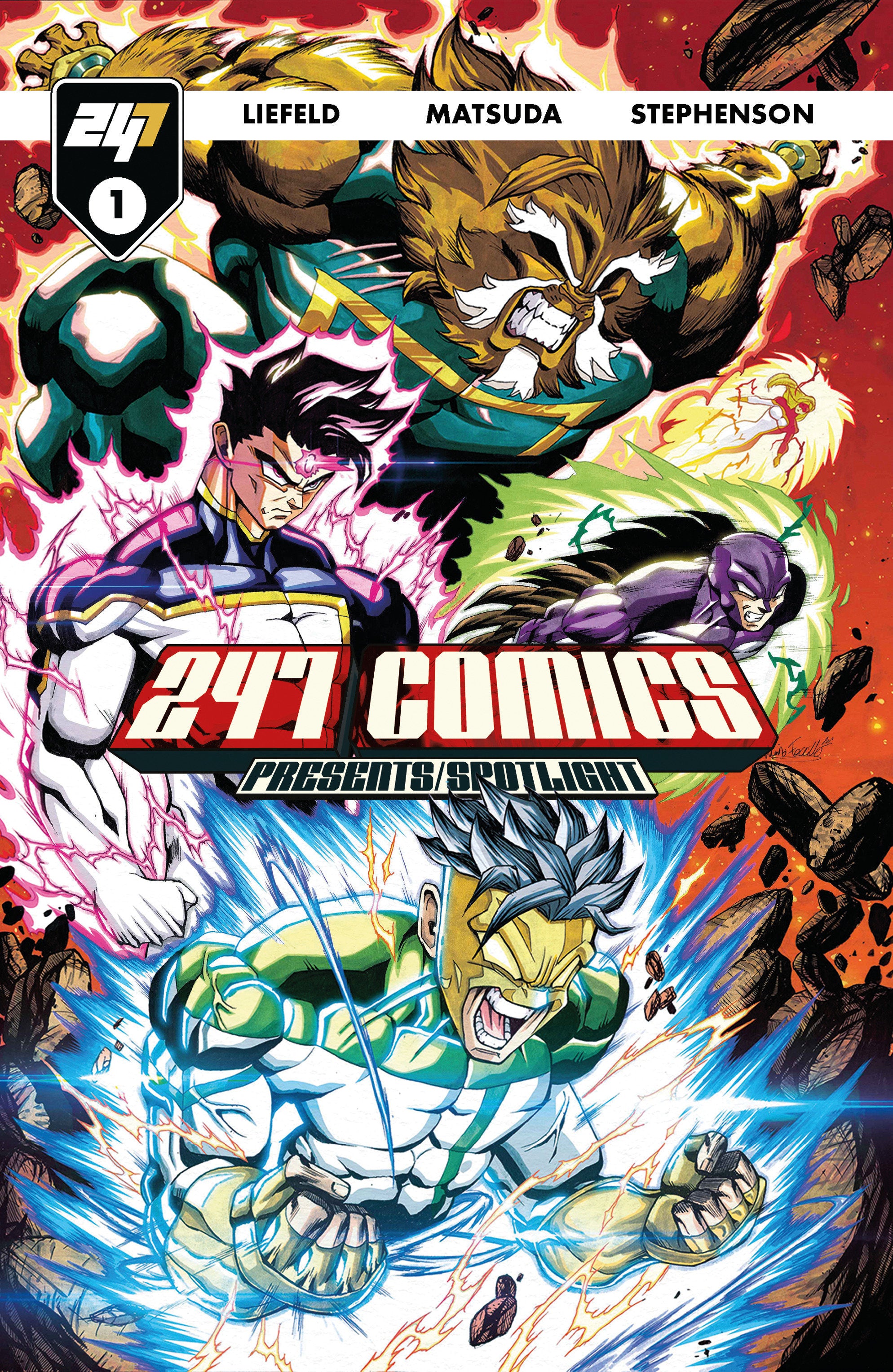 247 COMICS PRESENTS / SPOTLIGHT #1 COVER F - NEWMEN MANGA VAR