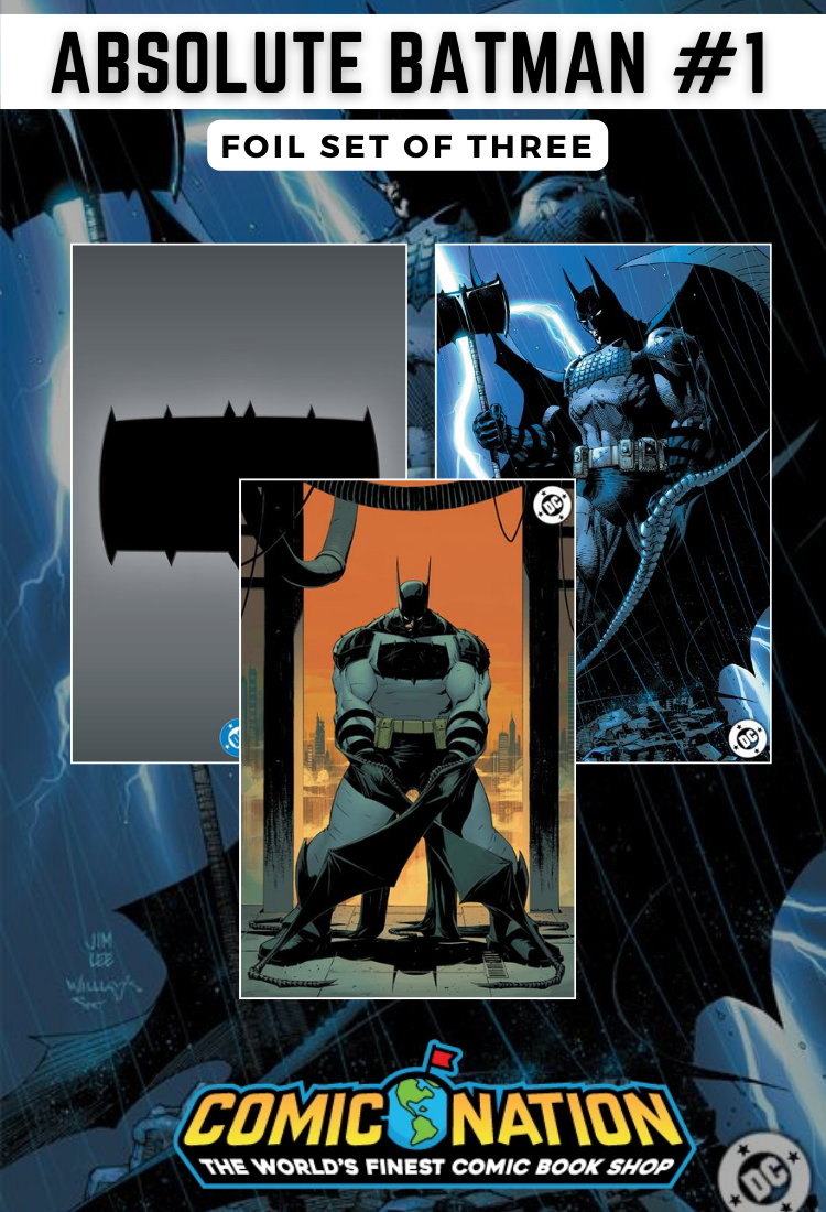 ABSOLUTE BATMAN #1 FOIL SET OF 3 | COMIC NATION