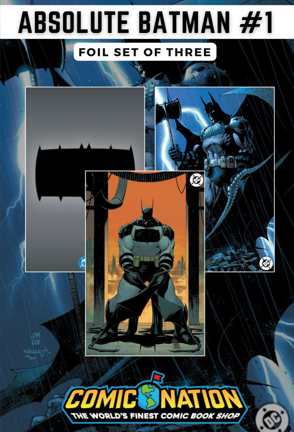 ABSOLUTE BATMAN #1  FOIL SET OF 3