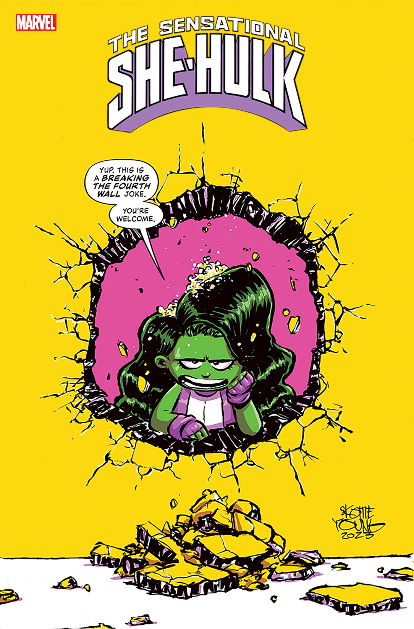 SENSATIONAL SHE-HULK 1 SKOTTIE YOUNG VARIANT