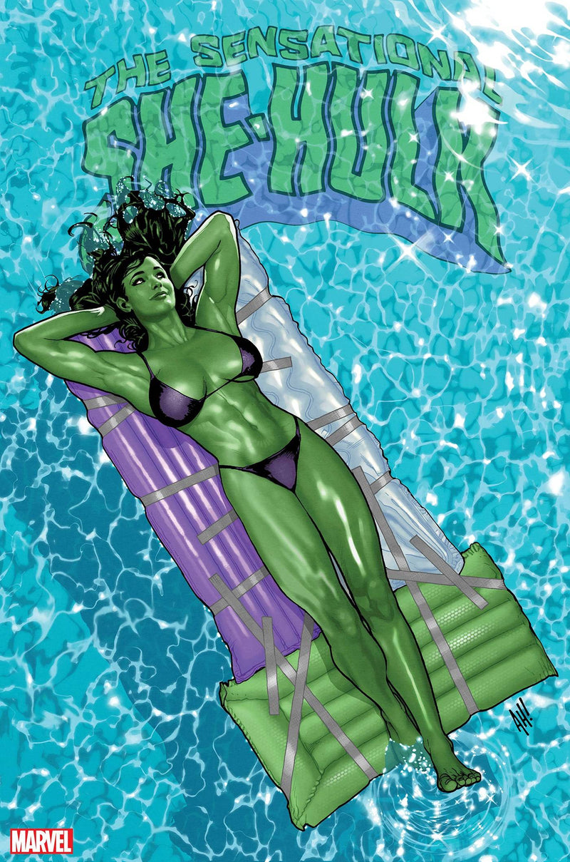 SENSATIONAL SHE-HULK 1 ADAM HUGHES FOIL VARIANT