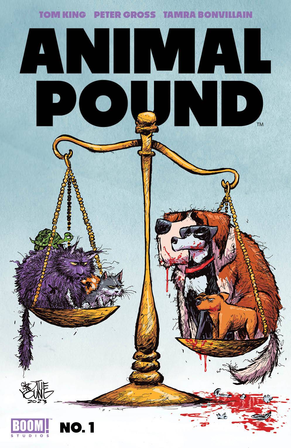 ANIMAL POUND #1 (OF 4) CVR G FOC REVEAL SKOTTIE YOUNG VAR