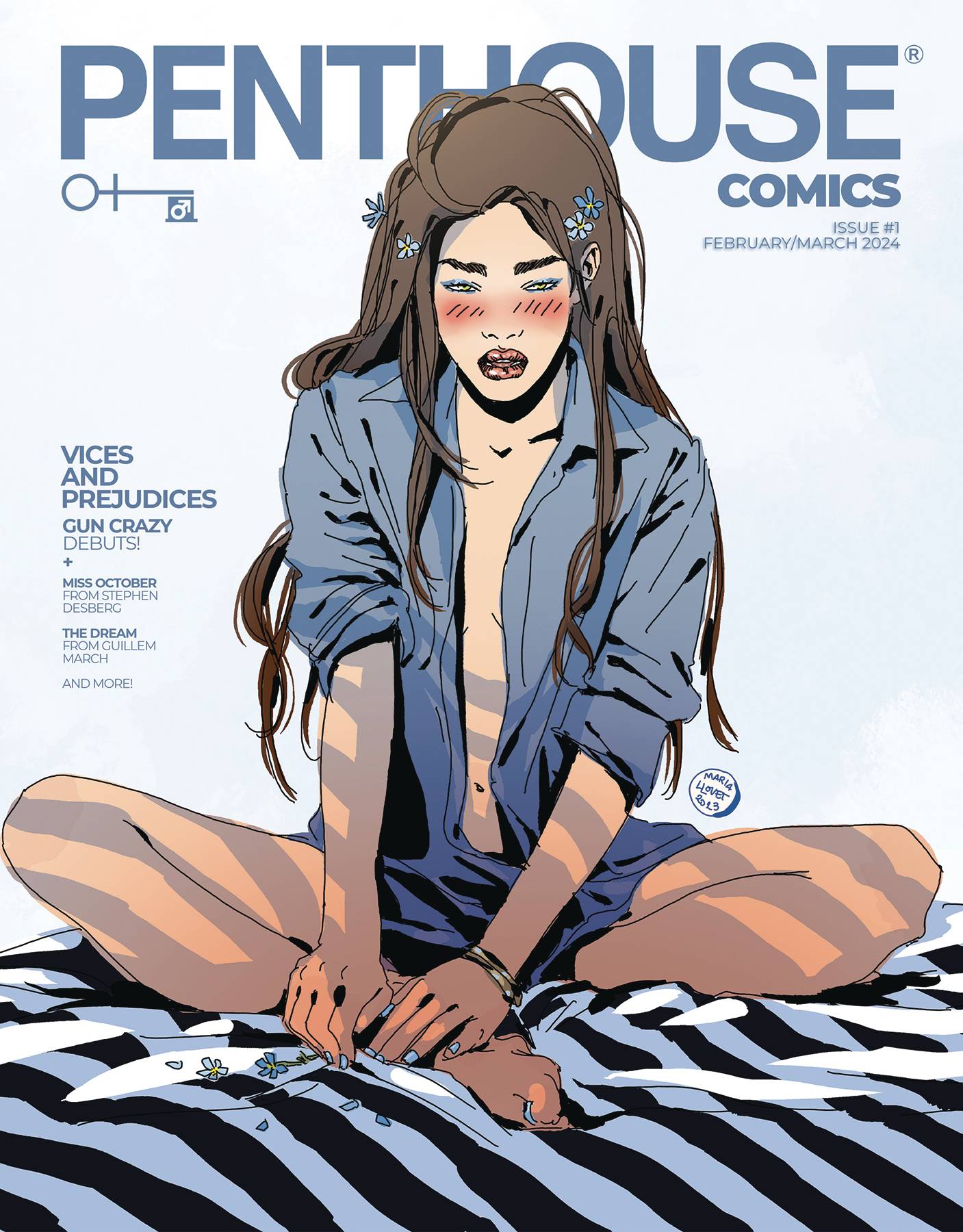 PENTHOUSE COMICS #1 CVR I 1:10 INCV LLOVET