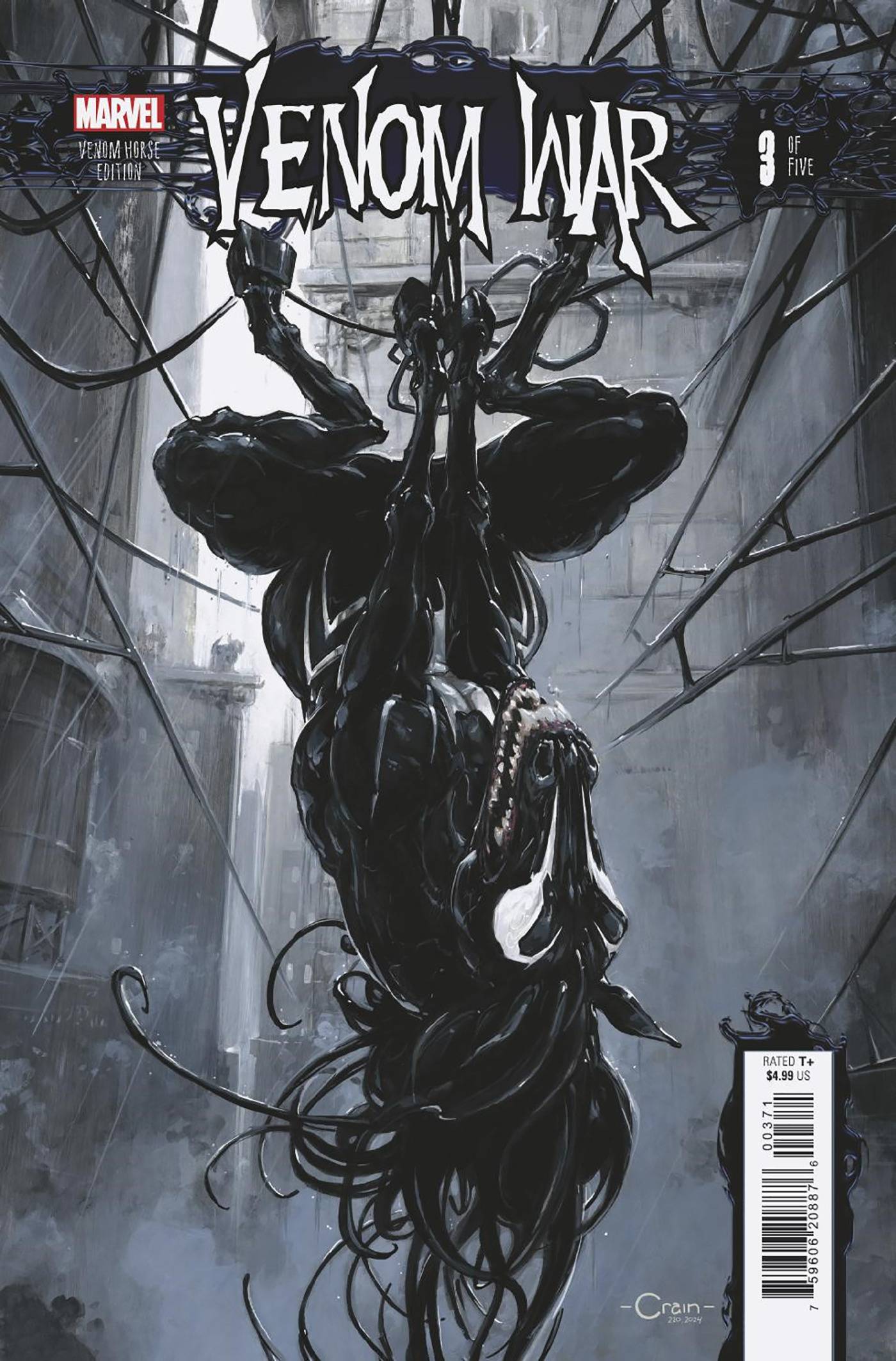 VENOM WAR #3 CLAYTON CRAIN VENOM HORSE VARIANT [VW] | COMIC NATION