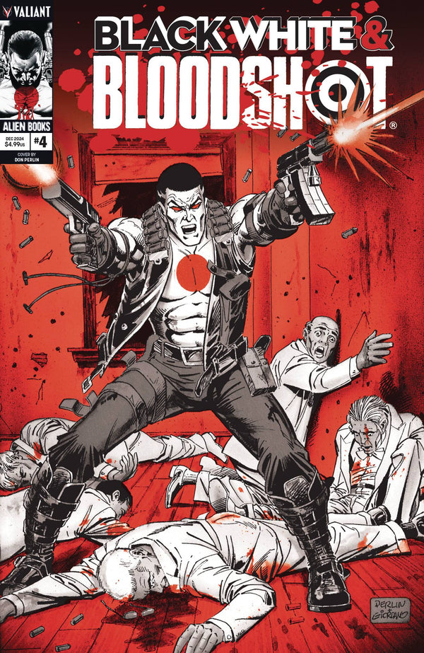 BLACK WHITE & BLOODSHOT #4 (OF 4) CVR C PERLIN