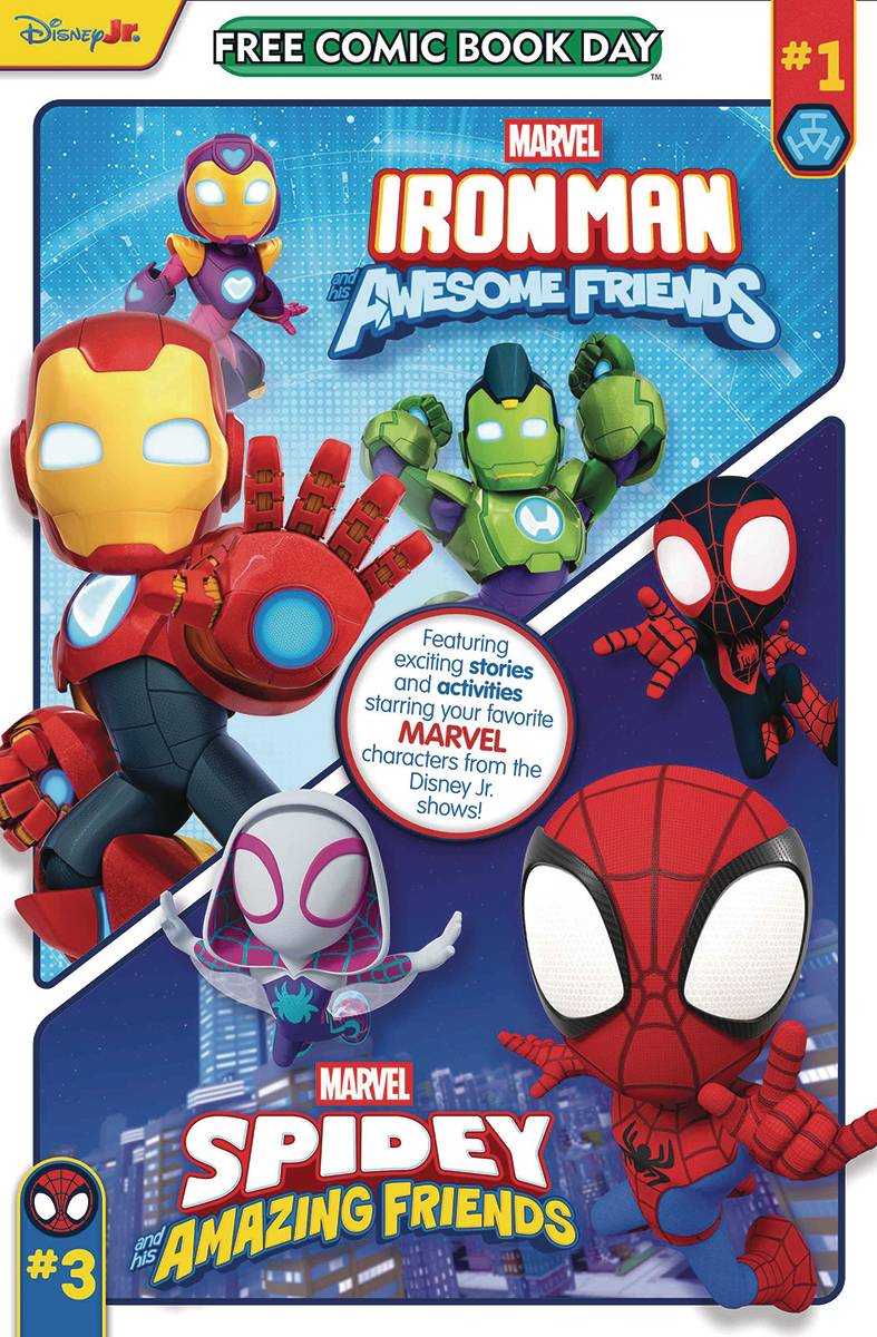 FCBD 2025 IRON MAN & FRIENDS/SPIDEY & FRIENDS