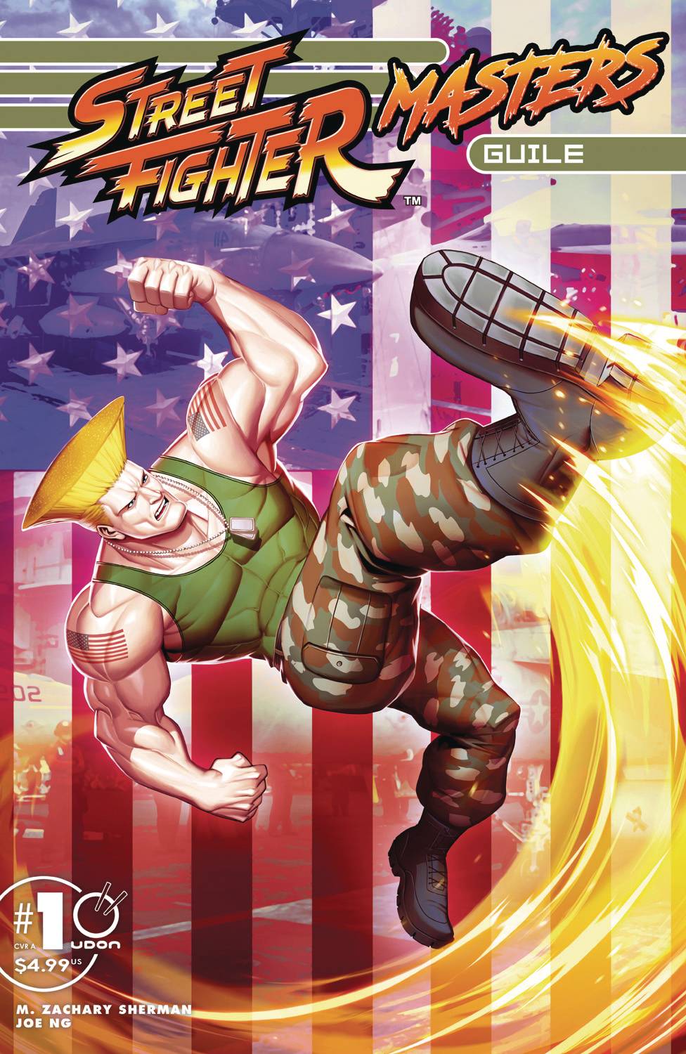 STREET FIGHTER MASTERS GUILE #1 CVR A GENZOMAN (C: 0-1-2)