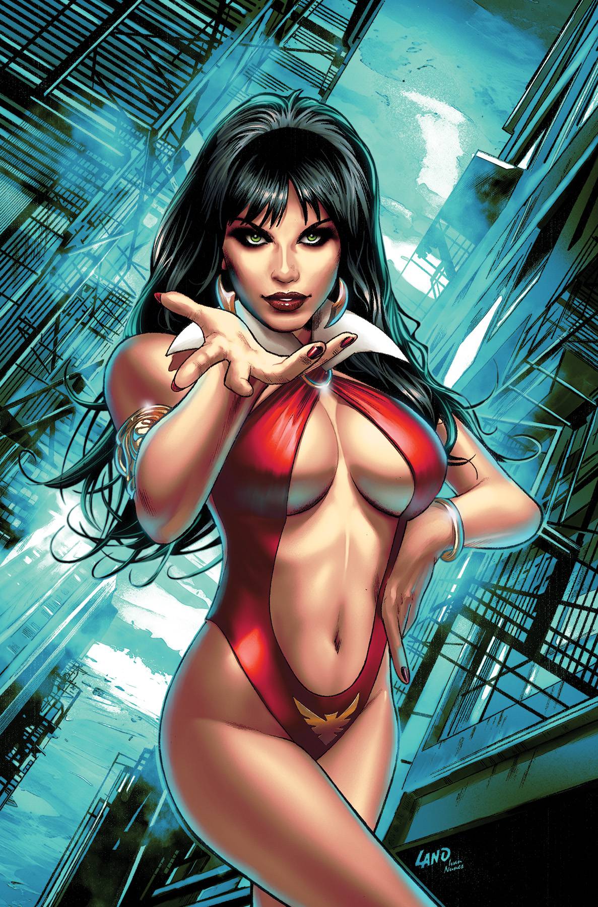 VAMPIRELLA (2025) #1 CVR G LAND FOIL VIRGIN