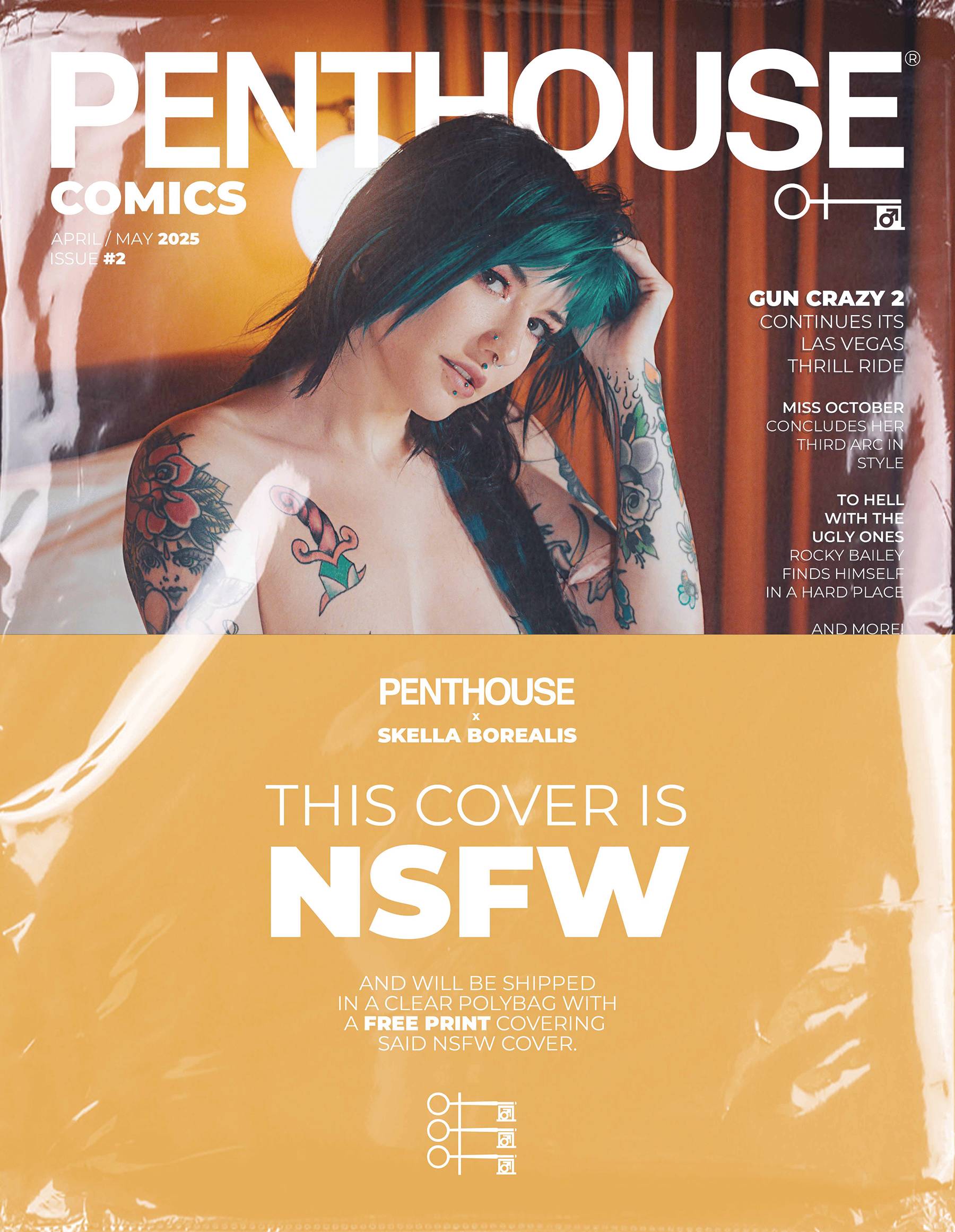 PENTHOUSE COMICS 2025 #2 CVR G NSFW POLYBAG PHOTO  (C: 0