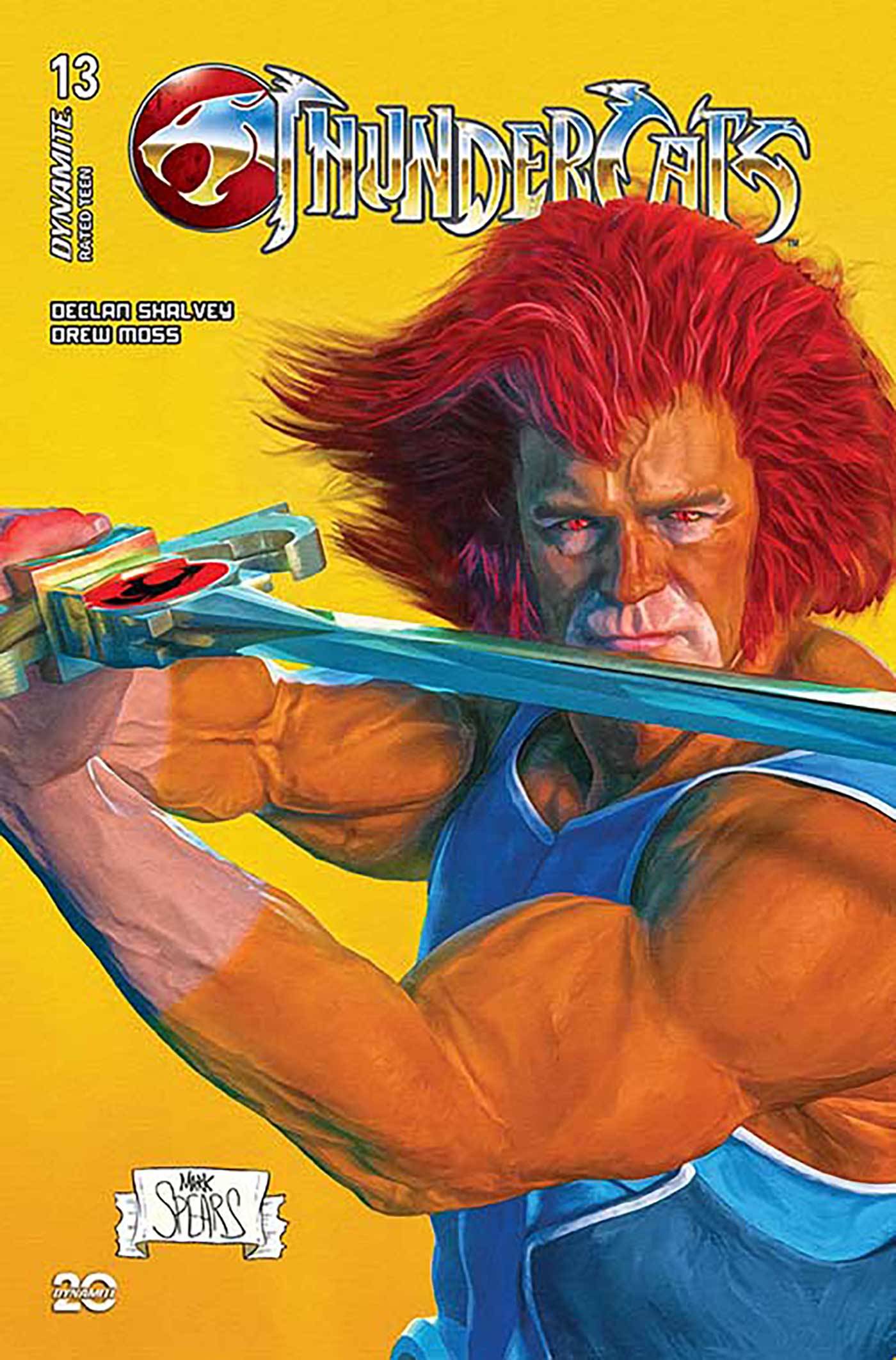 THUNDERCATS #13 CVR V FOC SPEARS ORIGINAL