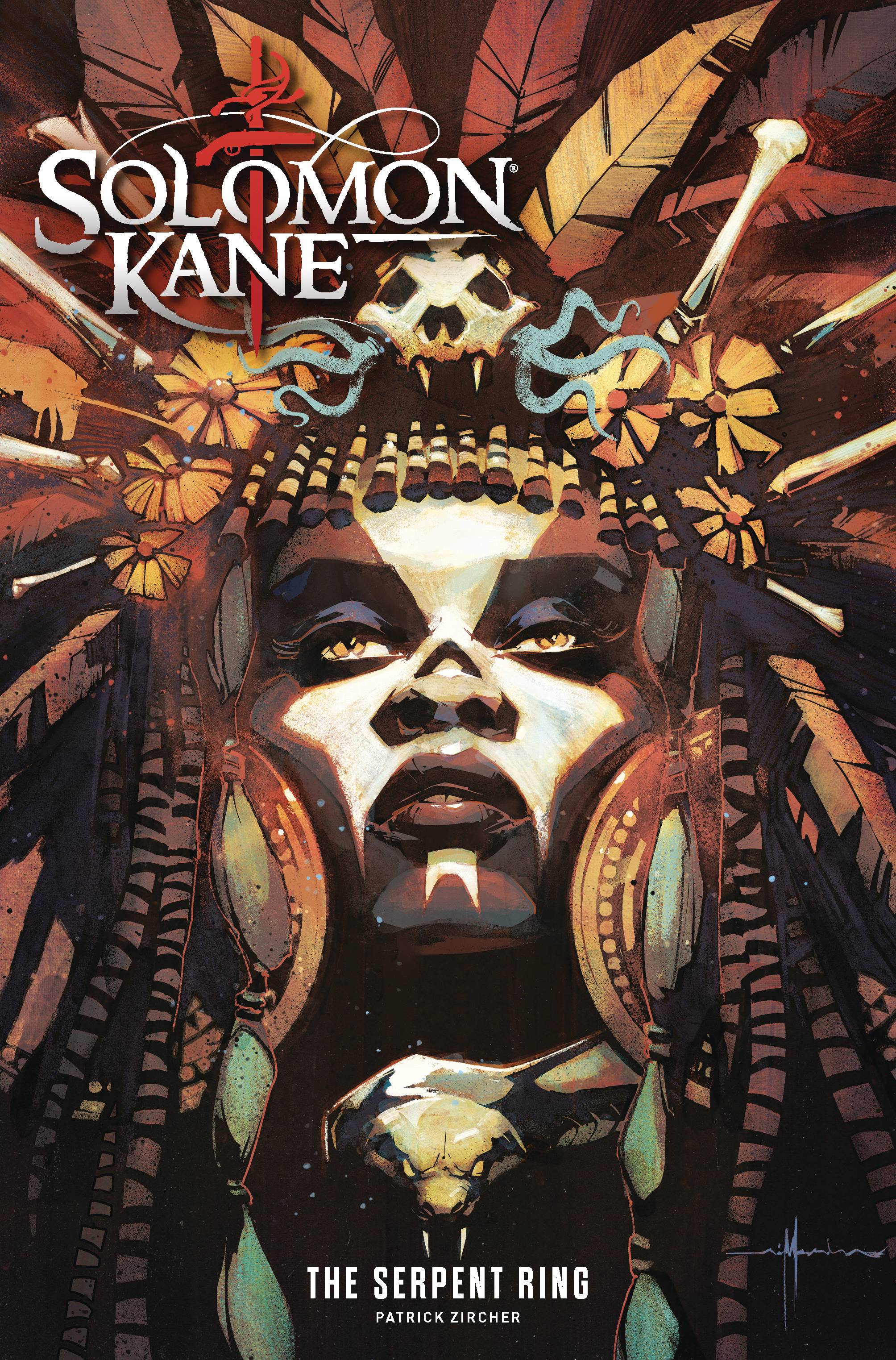 SOLOMON KANE SERPENT RING #3 CVR B MARINKOVICH