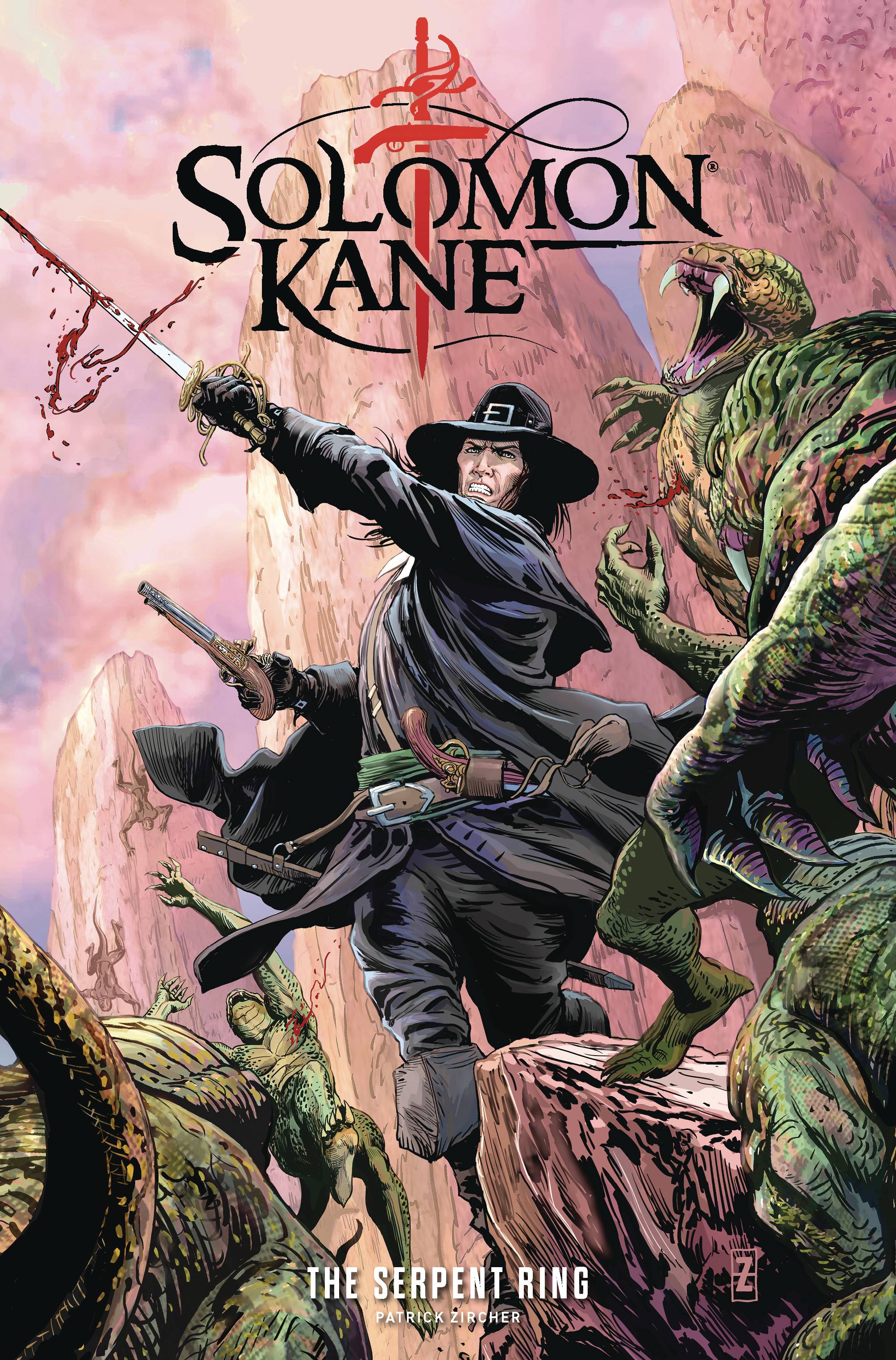 SOLOMON KANE SERPENT RING #3 CVR C ZIRCHER
