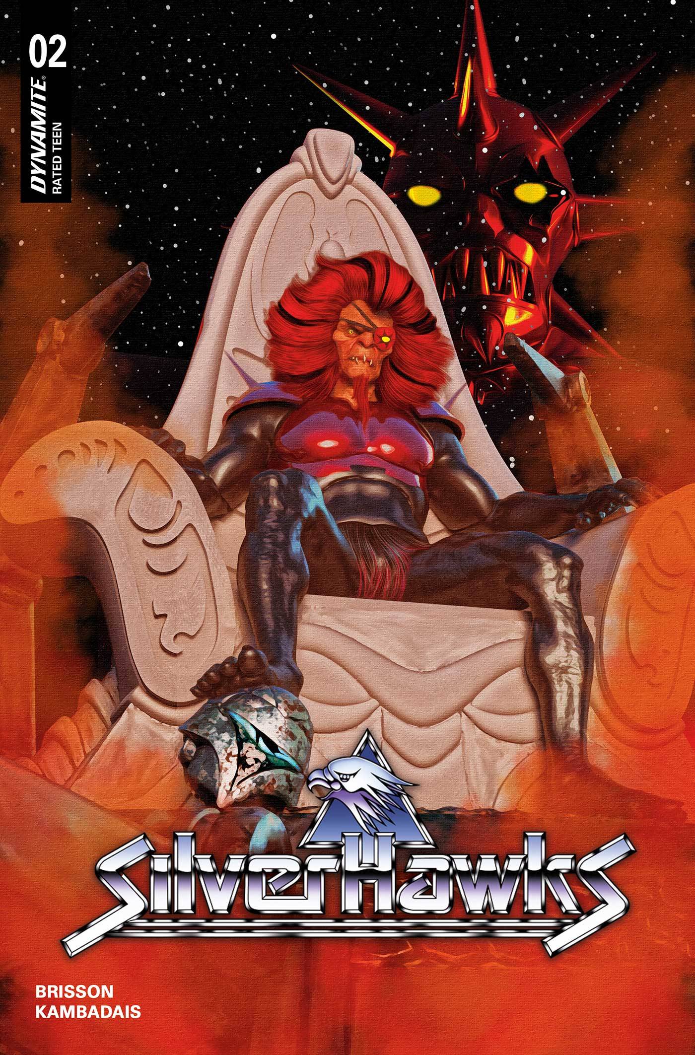 SILVERHAWKS #2 CVR Y FOC SPEARS ORIGINAL