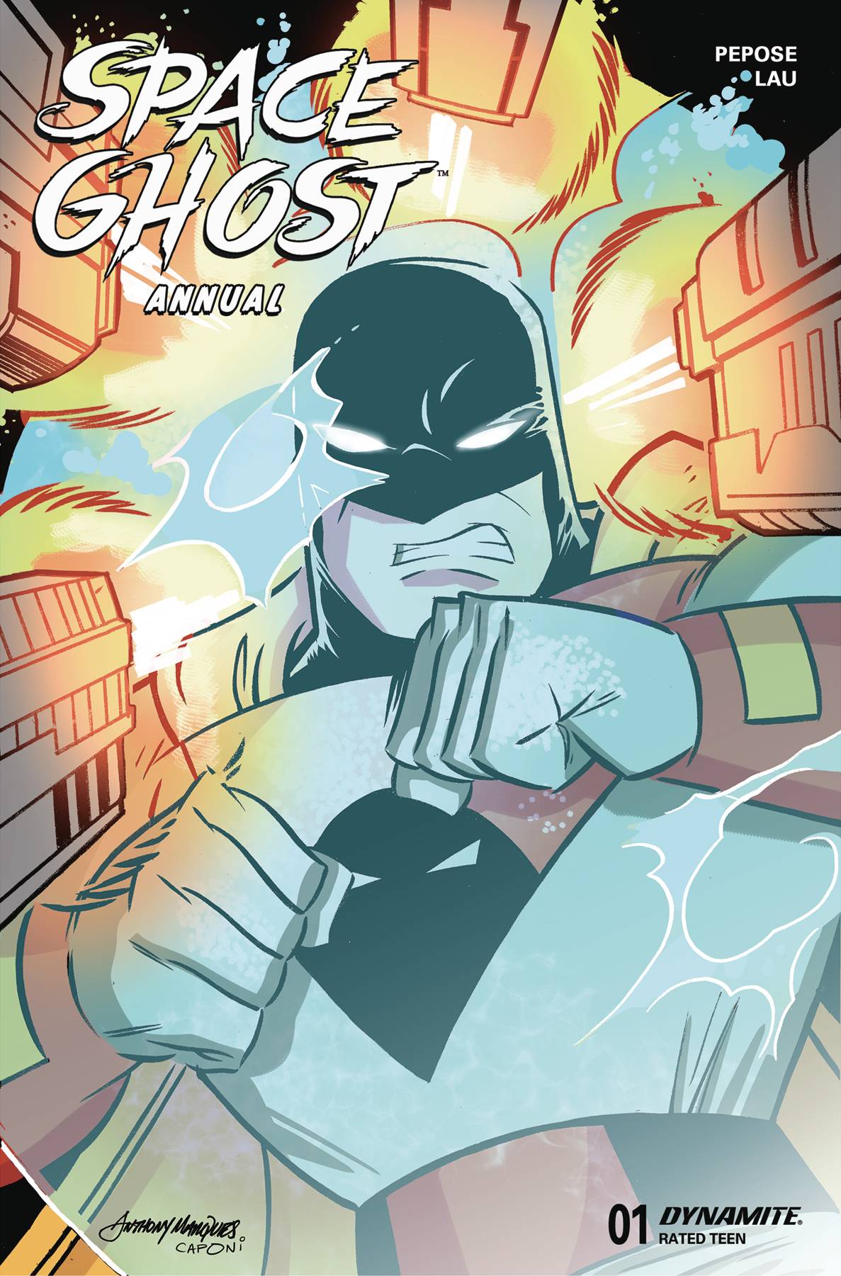 SPACE GHOST ANNUAL #1 CVR D MARQUES