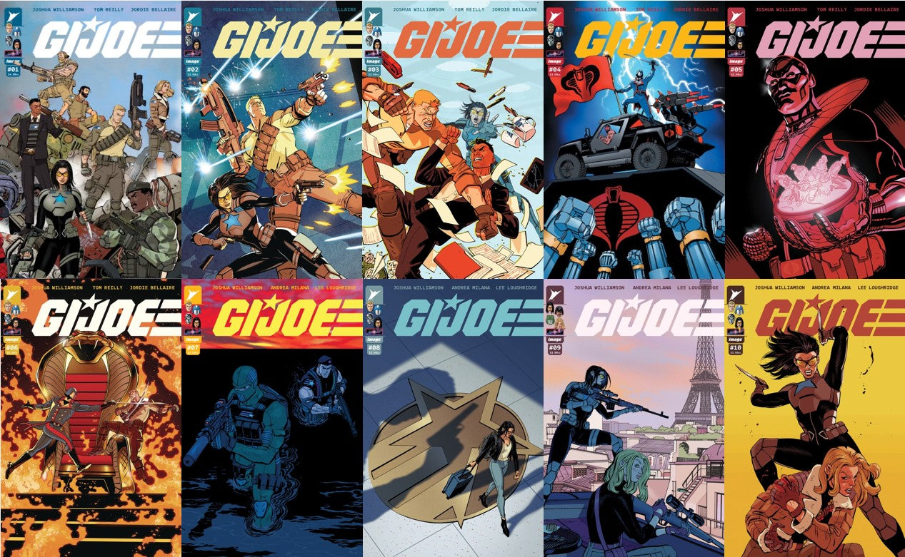 GI JOE #1-10 1ST PRINT ENERGON SET