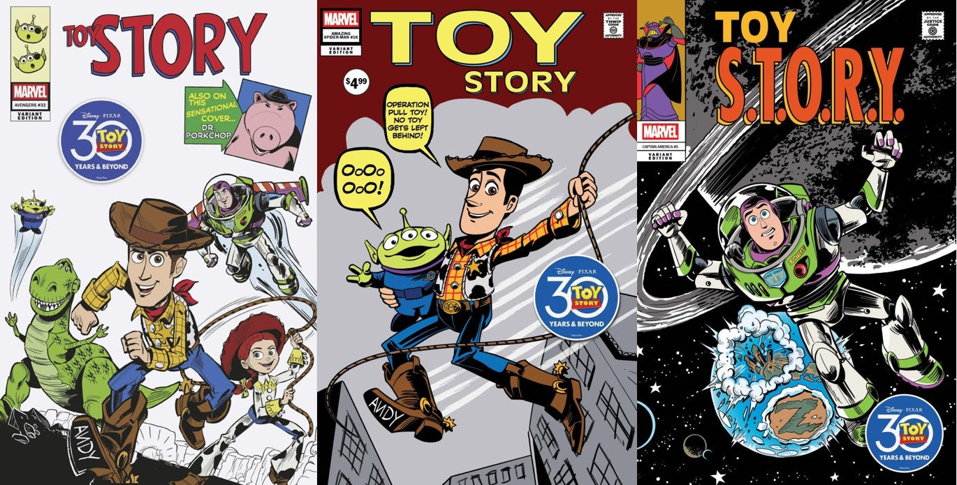 TOY STORY PIXAR HOMAGE FORCELLONI VARIANT SET