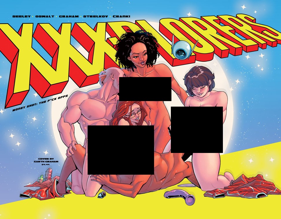 MONEY SHOT THE F* OFFS #1 (OF 5) CVR G GARTH GRAHAM NSFW BLACK BAG VAR