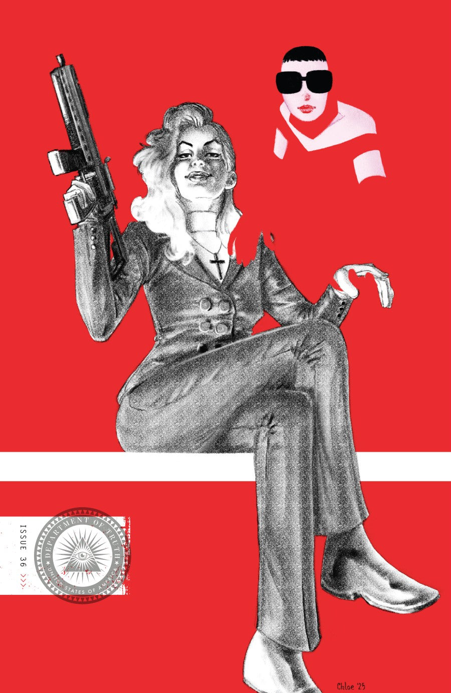 THE DEPARTMENT OF TRUTH #36 COVER C 1:25 CHLOE BRAILSFORD VARIANT