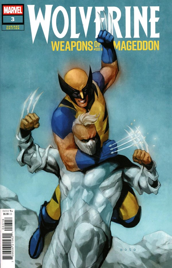 WOLVERINE: WEAPONS OF ARMAGEDDON #3 1:25 PHIL NOTO VARIANT