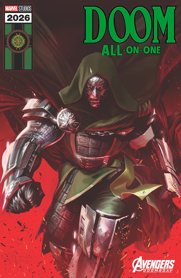 DOOM ALL-ON-ONE #1 ALEXANDER LOZANO MARVEL STUDIOS AVENGERS: DOOMSDAY VARIANT